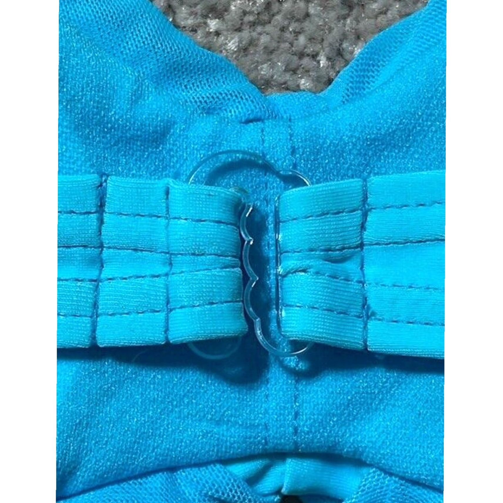 Vintage Smoothies Bikini 2 Piece Swimwear S Halter Padded Classic Pool Beach Tropical Beach Womens Bikini Set Halter Bandeau Nylon Spandex Size ONE SIZE - 4 Thumbnail