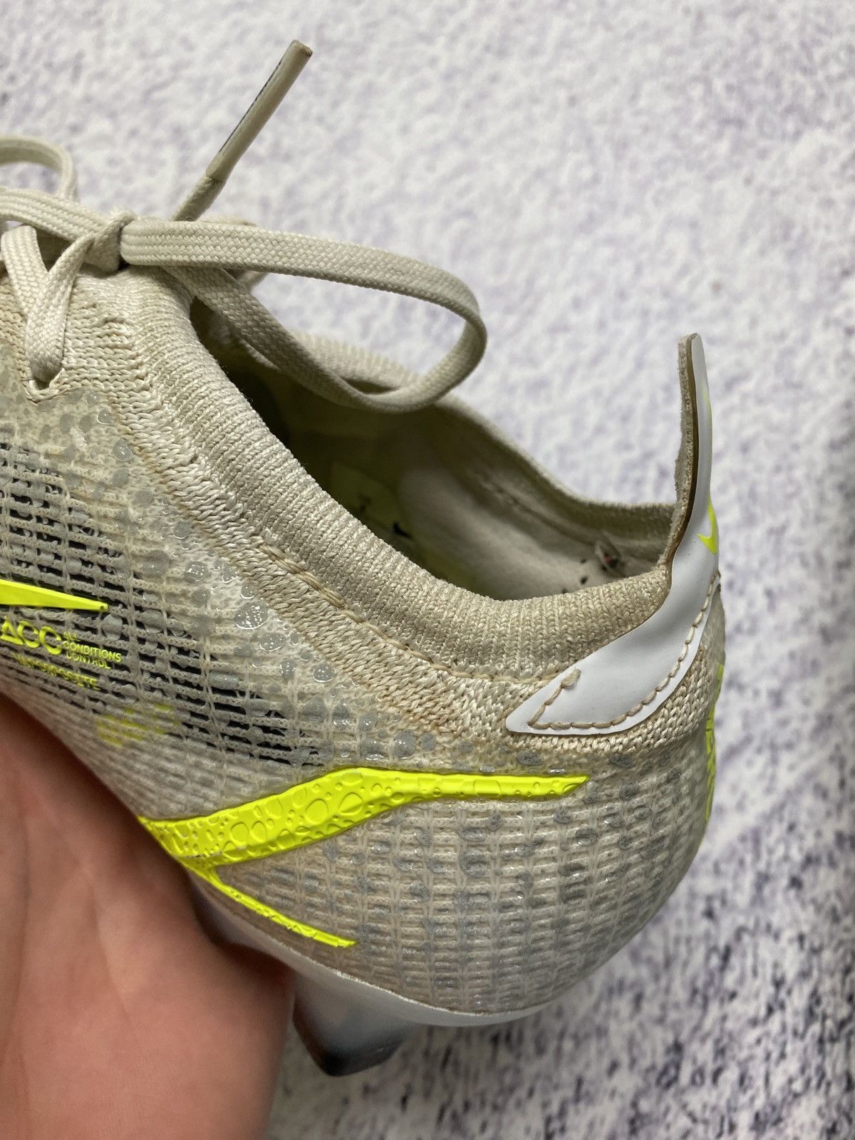 Nike Nike Vapor 14 Elite FG White Soccer Cleats CQ7635-107 US 8 Size US 8 / EU 41 - 9 Thumbnail