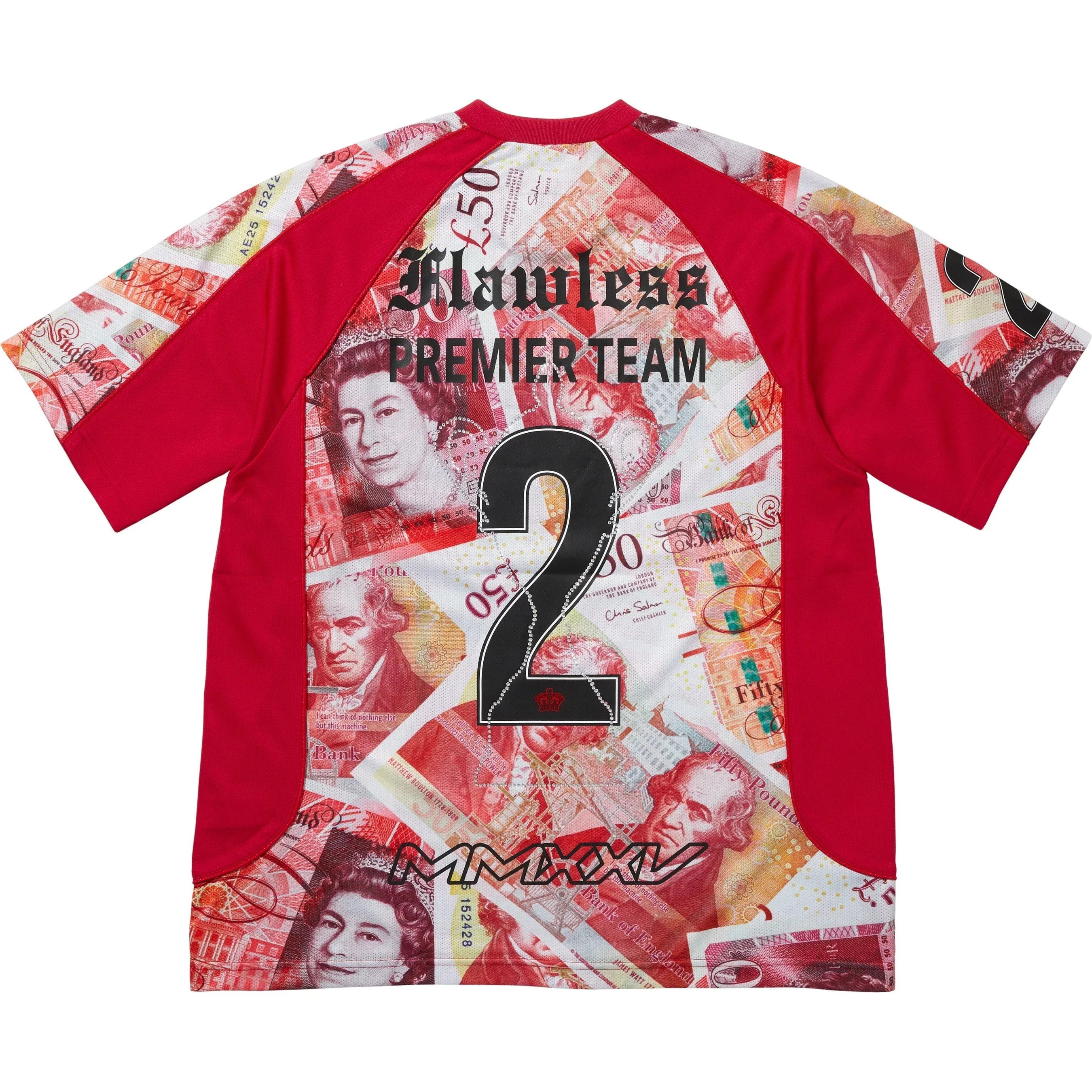Supreme Supreme Pounds Soccer Jersey Size US M / EU 48-50 / 2 - 2 Thumbnail