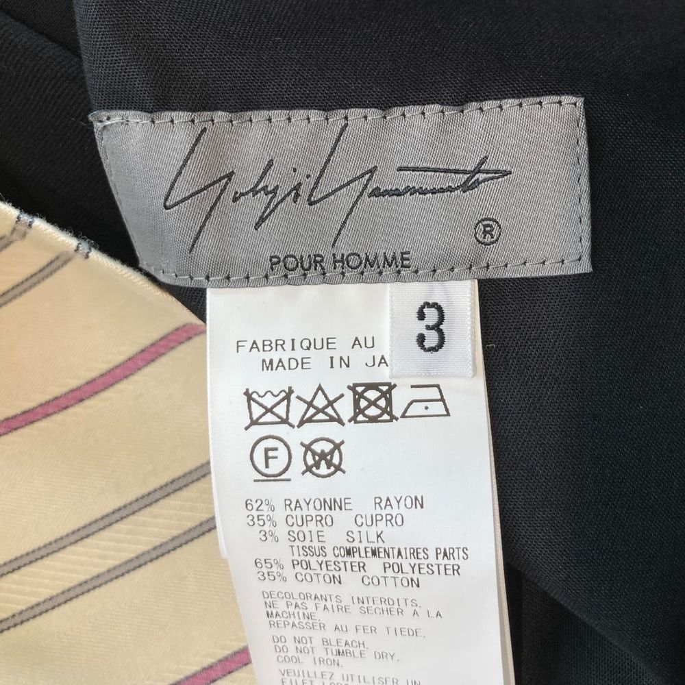 Yohji Yamamoto Yohji Yamamoto pour homme 24AW RIGHT SIDE VENTS SKIRT Size US 39 - 7 Thumbnail