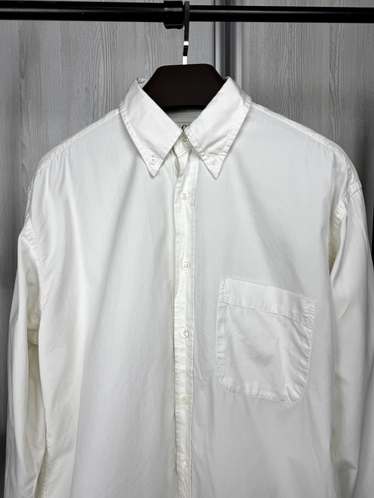 C.P. Company C.P. COMPANY Ideas from Massimo Osti White Shirt Italy Made Size US L / EU 52-54 / 3 - 3 Thumbnail