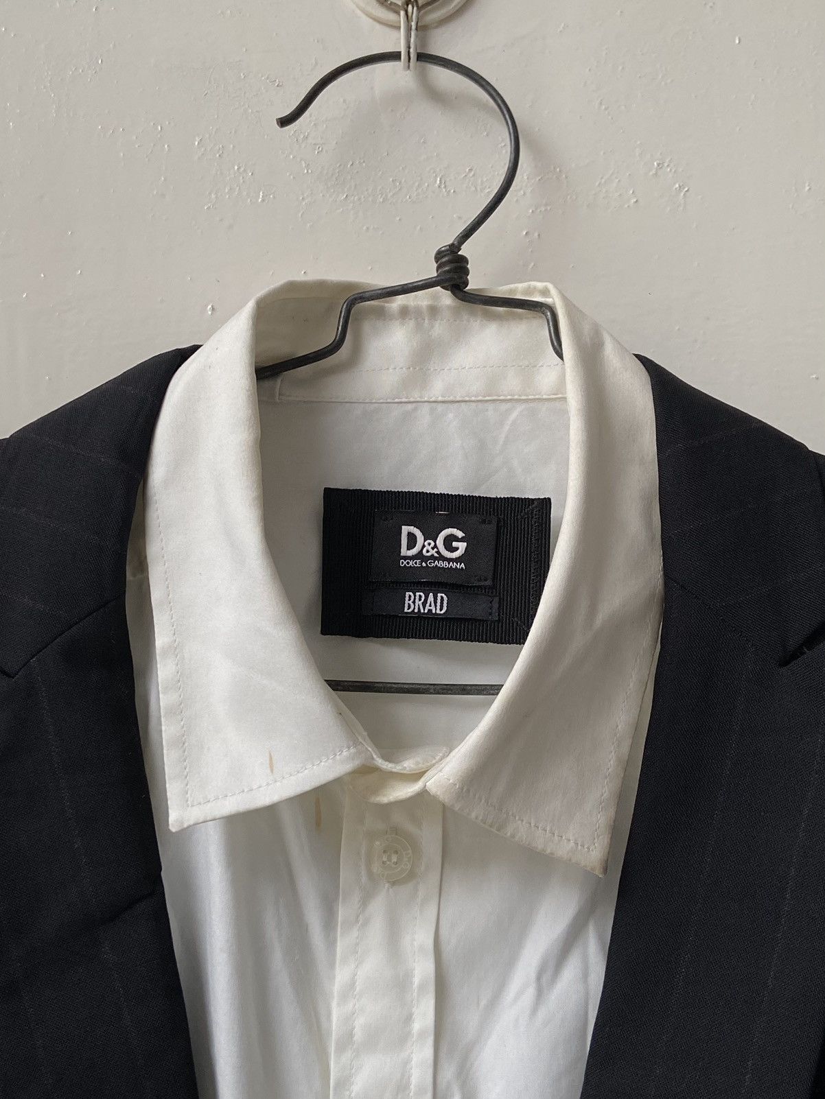 Dolce & Gabbana DOLCE & GABBANA White Shirt Suit Size US S / EU 44-46 / 1 - 5 Thumbnail