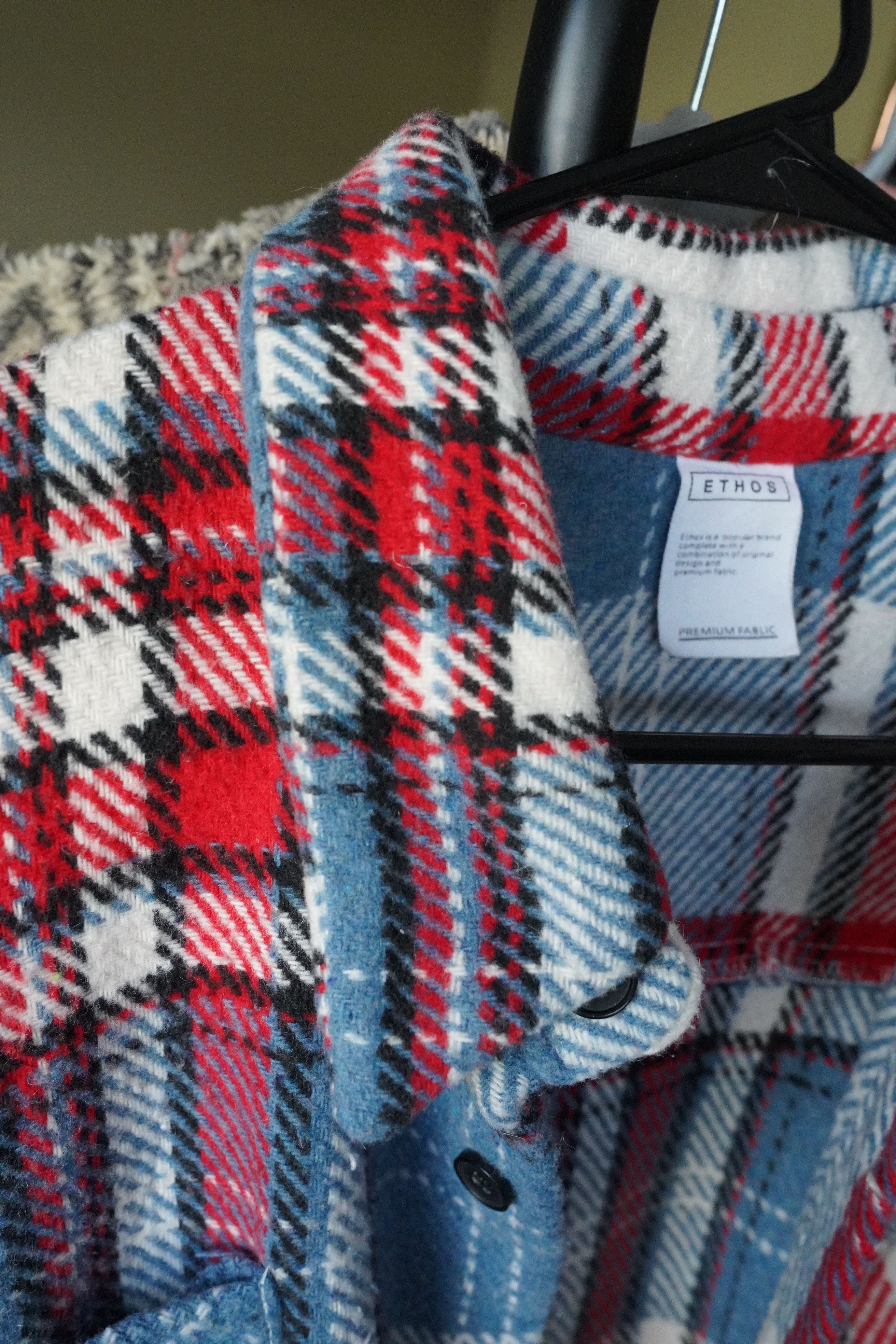 Ethos Oversized flannel Size US M / EU 48-50 / 2 - 4 Thumbnail