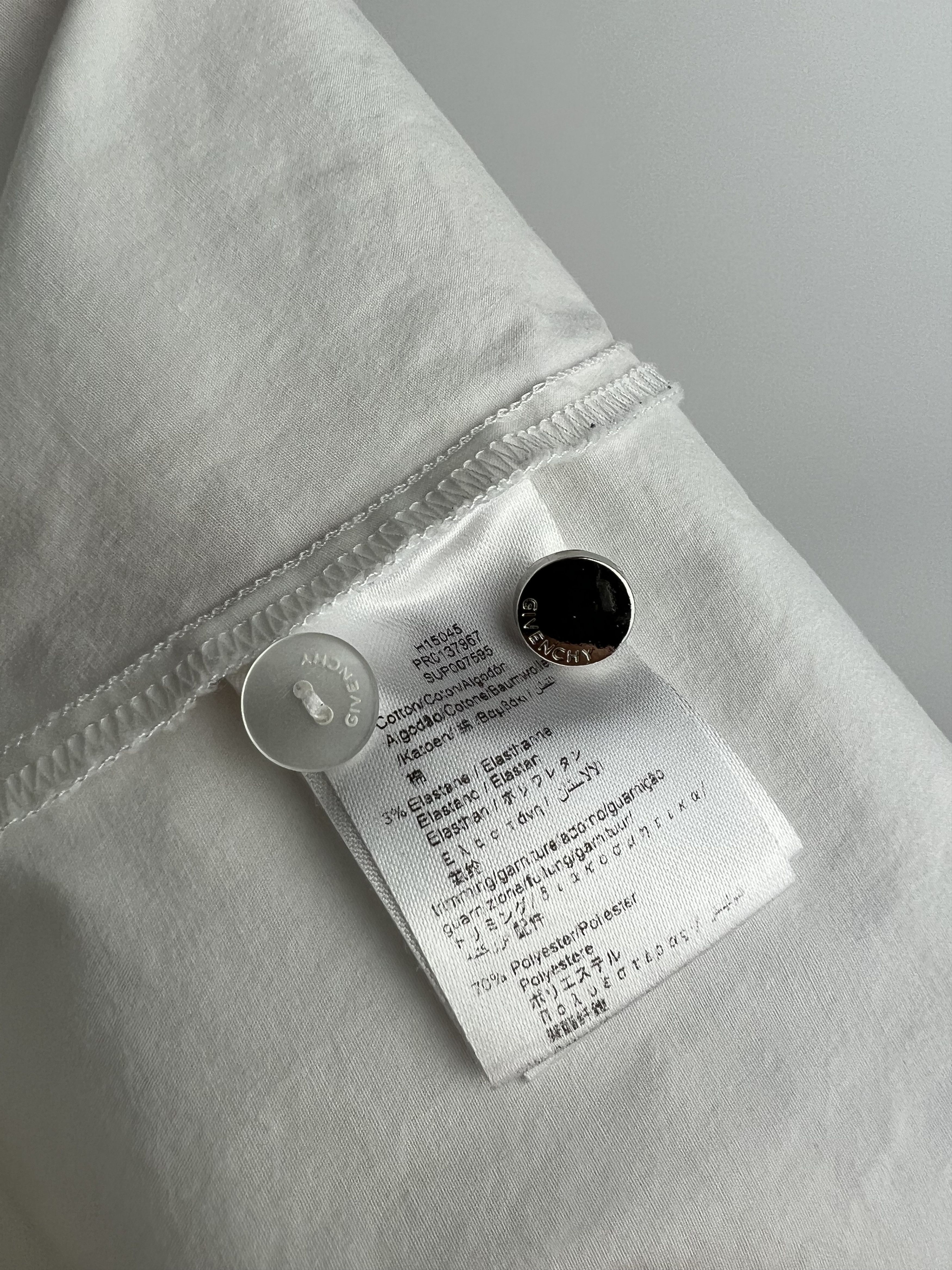 Givenchy Givenchy Kids White Long Sleeve Button Up Shirt Size 10 Anni Size ONE SIZE - 8 Thumbnail