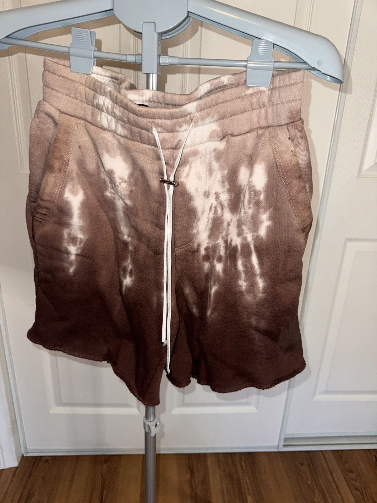 Amiri Tie Dye MA Logo Shorts
