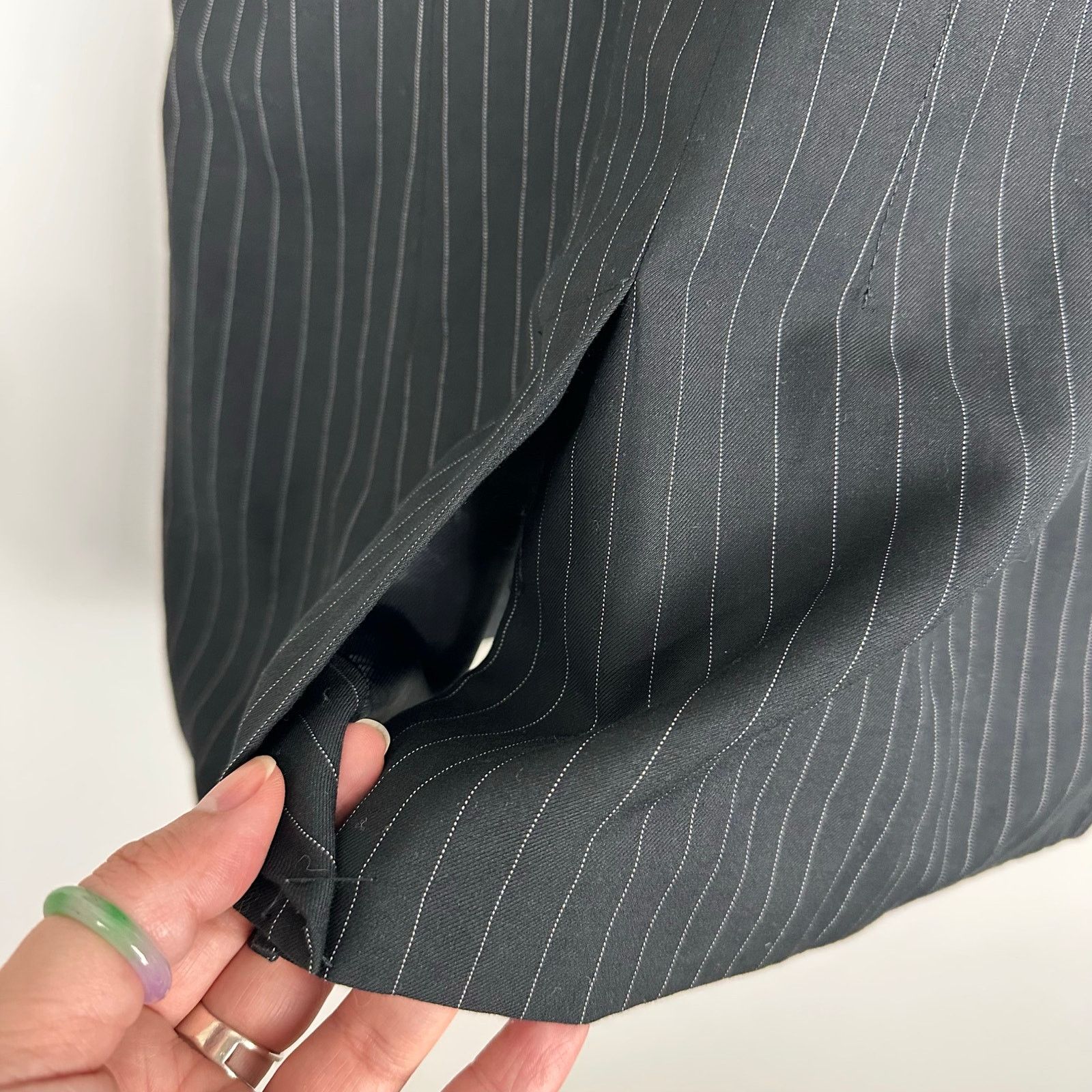 Jean Paul Gaultier RARE Jean Paul Gaultier x Target Pinstripe Short Blazer Sz L Size L / US 10 / IT 46 - 11 Thumbnail