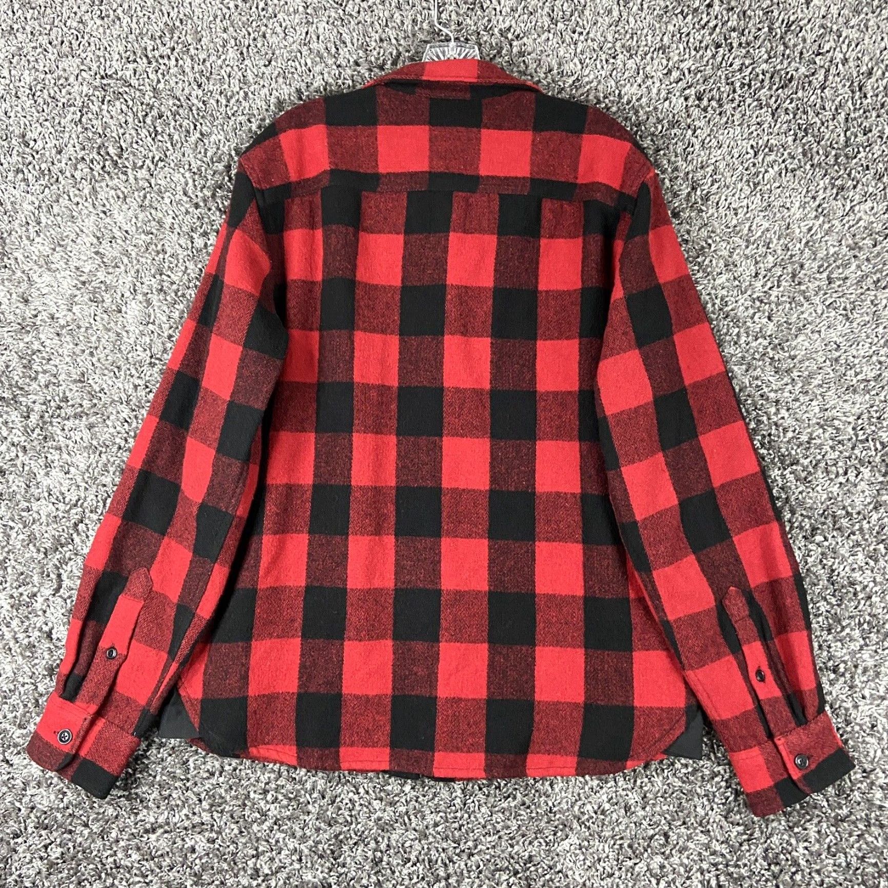 Old Navy Old Navy Flannel Red Buffalo Check Men’s L Long Sleeve Button-Up Shirt Size US L / EU 52-54 / 3 - 8 Thumbnail