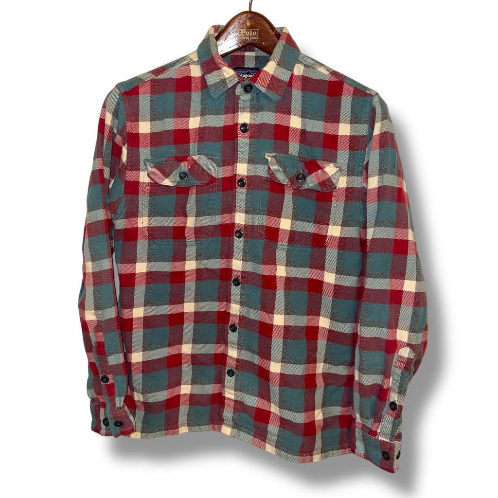 Patagonia Patagonia Organic Cotton Flannel Red Plaid Button Up Shirt S Size US S / EU 44-46 / 1 - 2 Thumbnail