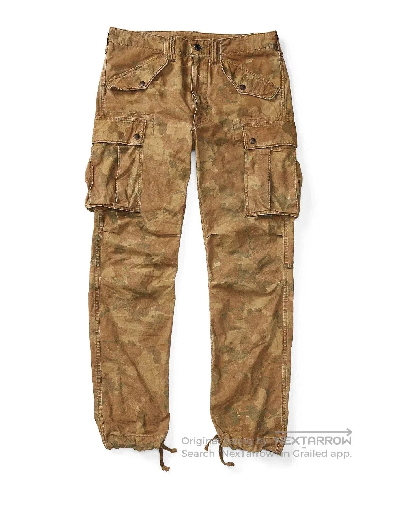 RRL Ralph Lauren Rare Vintage Camo Cargo Pants. Size US 38 / EU 54 - 1 Thumbnail