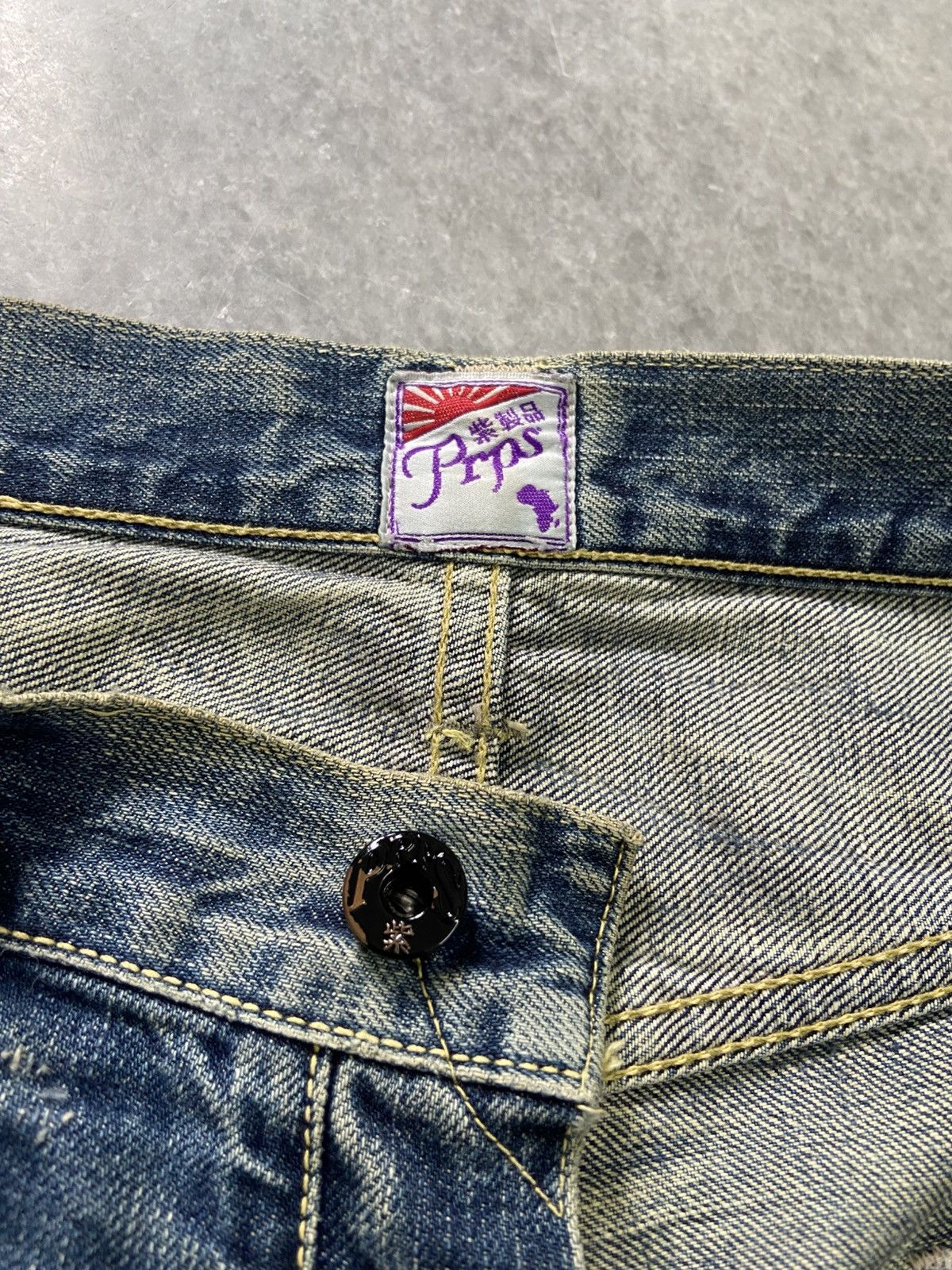 Prps PRPS Distressed Selvedge denim jeans Size US 31 - 8 Thumbnail