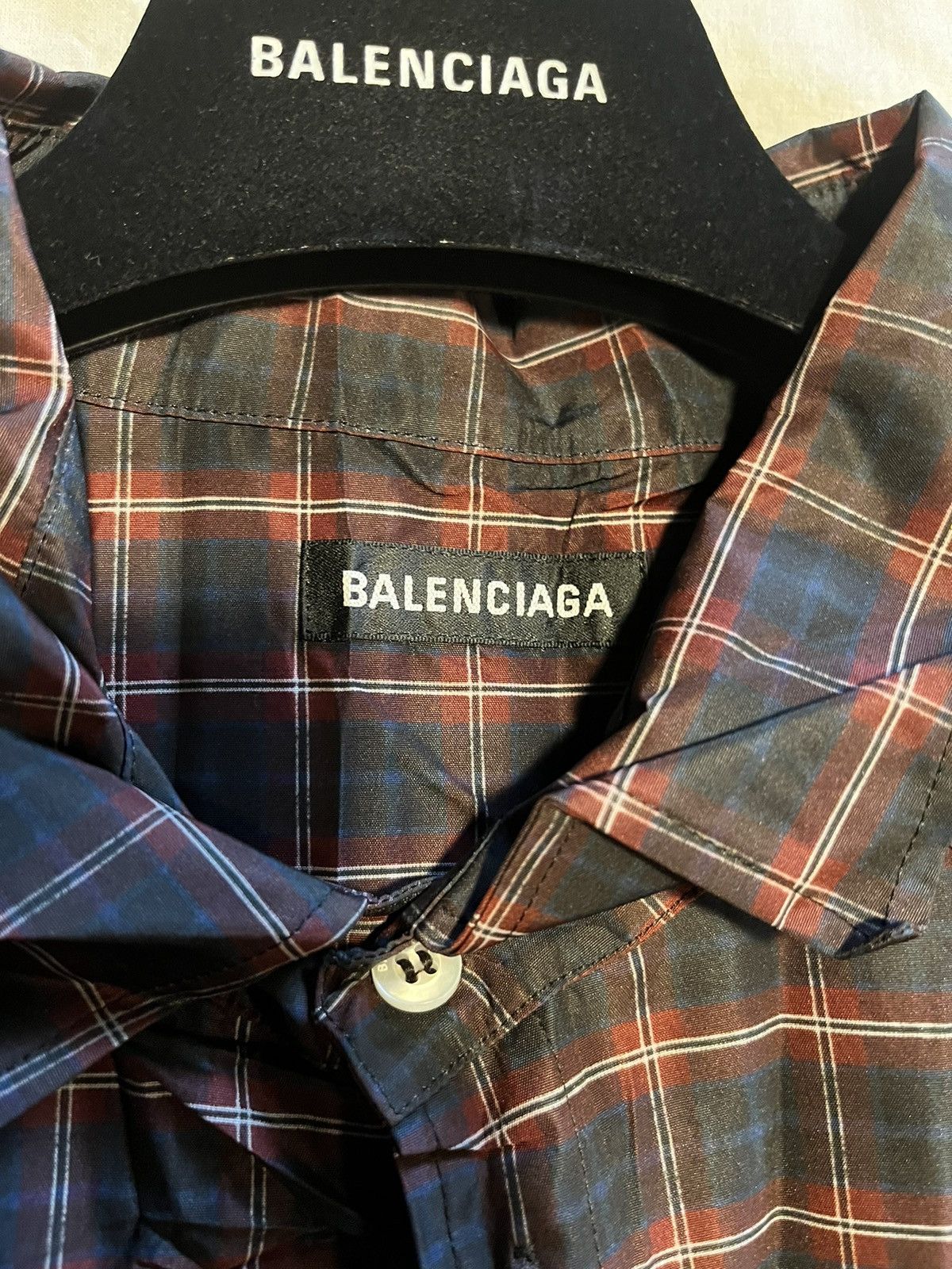 Balenciaga Balenciaga wrinkled shirt. Size US M / EU 48-50 / 2 - 5 Thumbnail