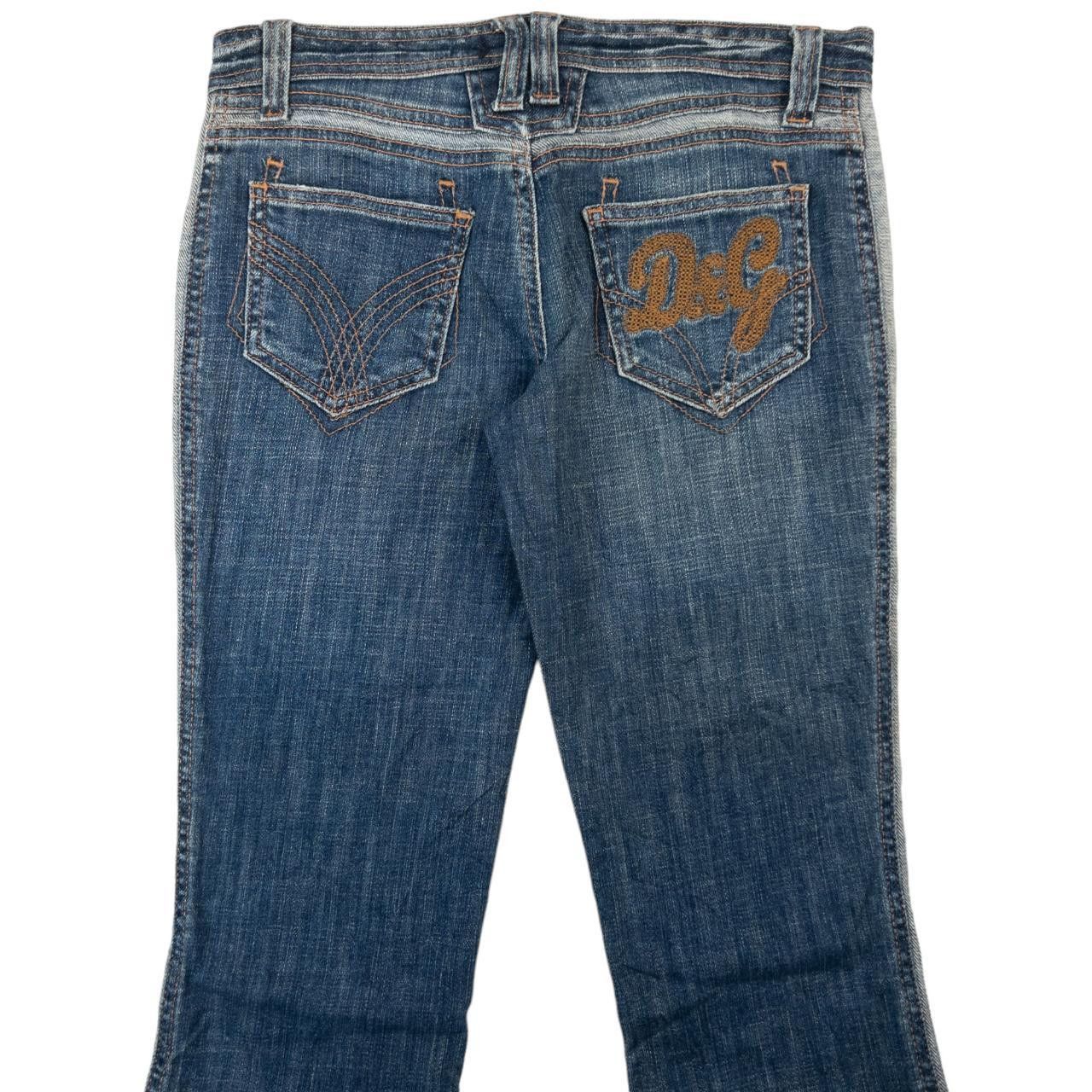 Dolce & Gabbana Vintage Dolce & Gabbana Embroidered Bootcut Jeans Size W28 Size 28" / US 6 / IT 42 - 1 Thumbnail
