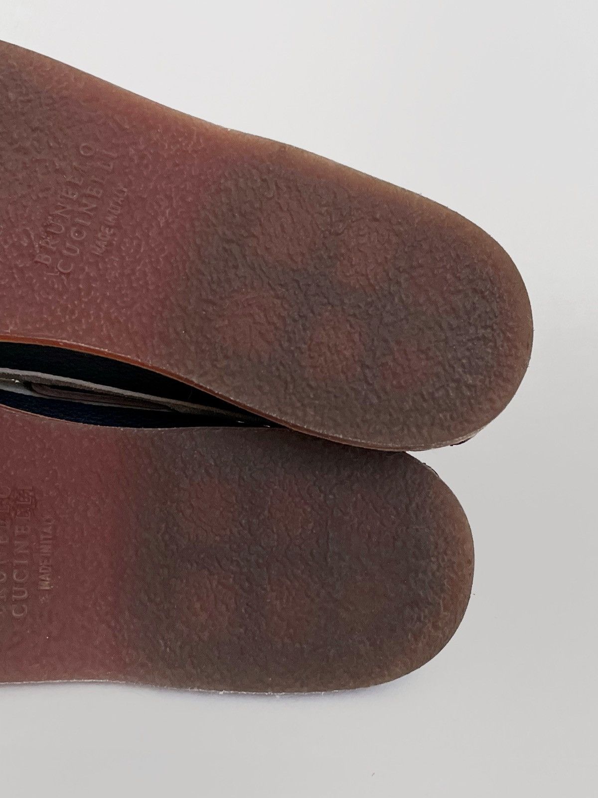 Brunello Cucinelli Brunello Cucinelli leather topsiders shoes Size US 9 / EU 42 - 13 Thumbnail