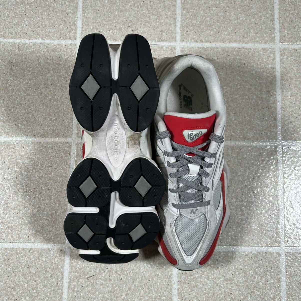New Balance New Balance 9060 Reflection Athletic Sneaker Gray Sz 8 Size US 8 / EU 41 - 4 Thumbnail