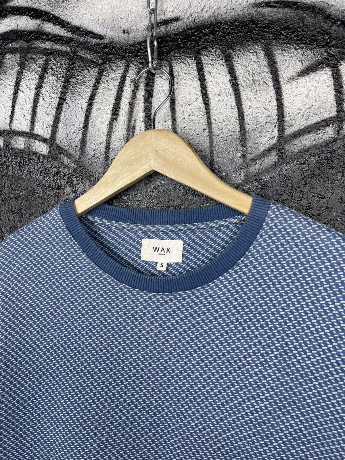 Wax London Wax London Cotton Crew Neck Blue Swetashirt Men’s Size S Size US S / EU 44-46 / 1 - 5 Thumbnail