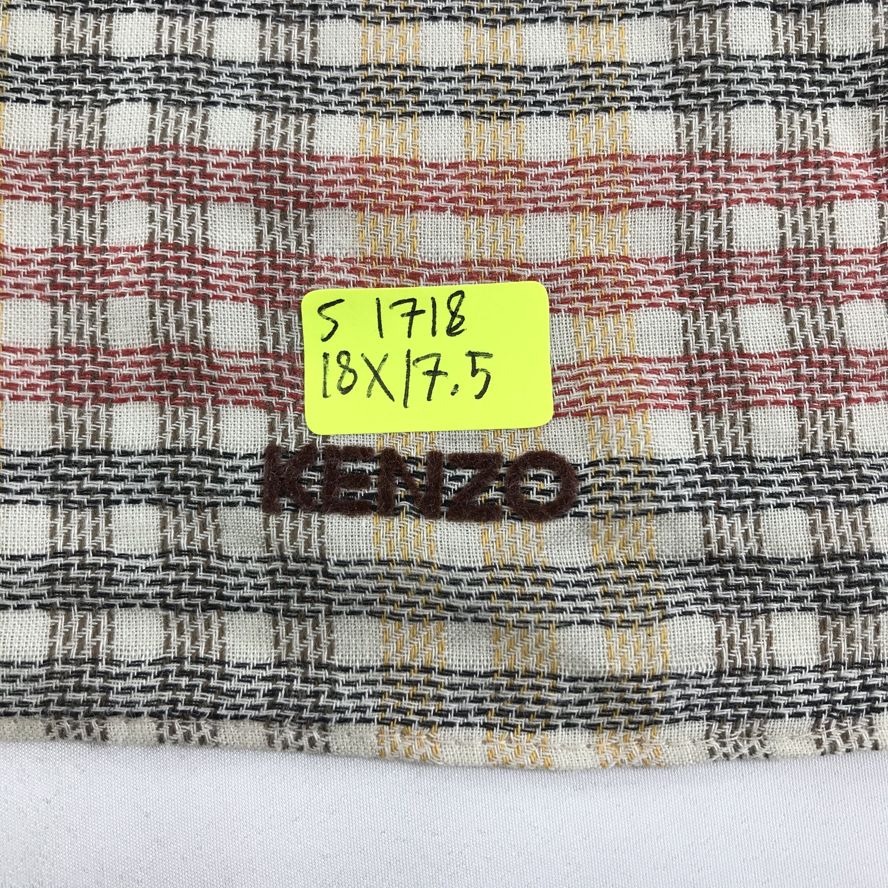 Kenzo × Vintage Kenzo Bandana / Handkerchief / Neckerchief - S1718 Size ONE SIZE - 5 Thumbnail
