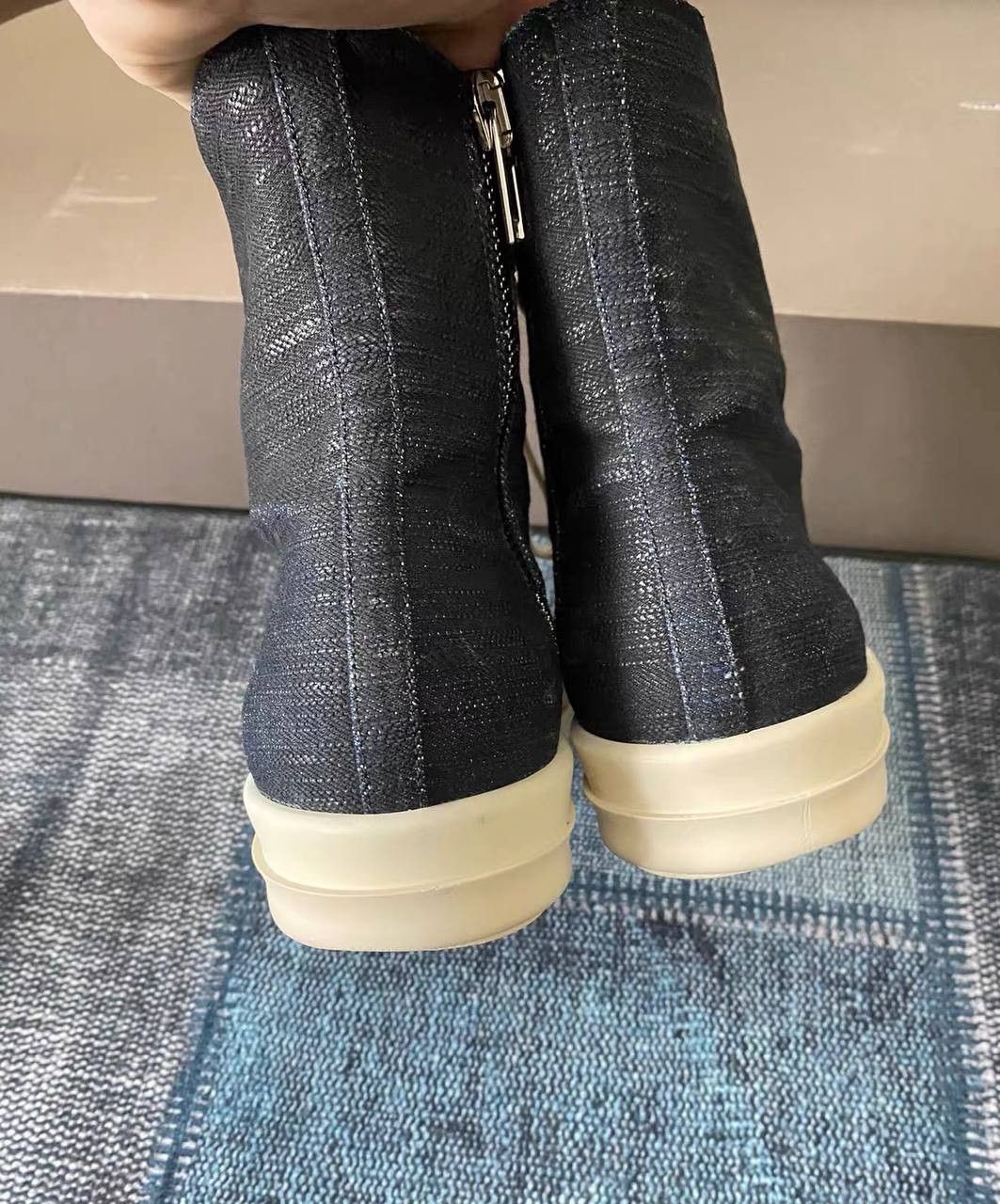 Rick Owens Converse Rick Owens sneakers with double stitching Size US 10.5 / EU 43-44 - 4 Thumbnail