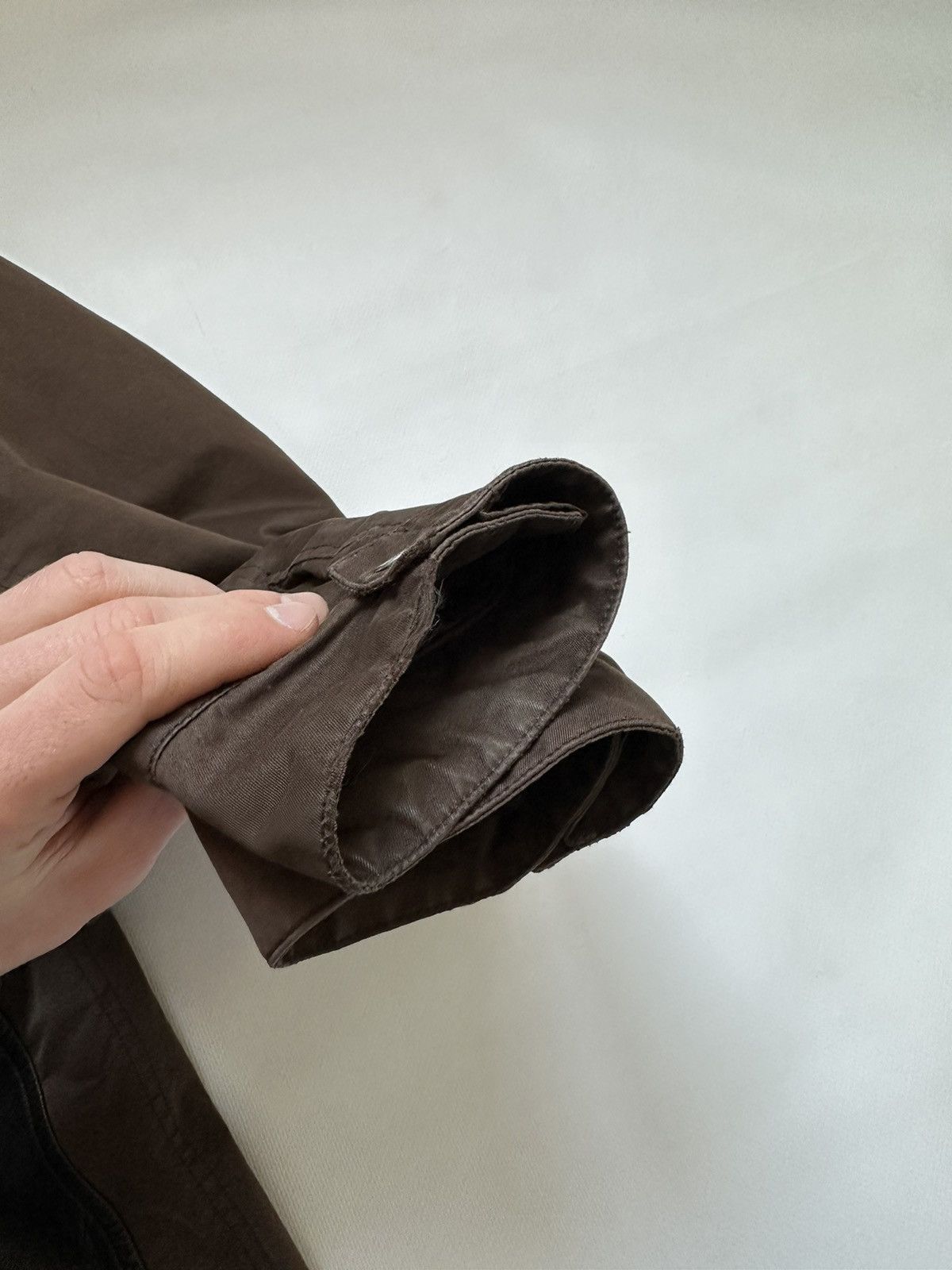 Vintage 2005AW C.P.COMPANY MADE IN ITARY LEATHER SWITCHING COAT Size US M / EU 48-50 / 2 - 20 Thumbnail