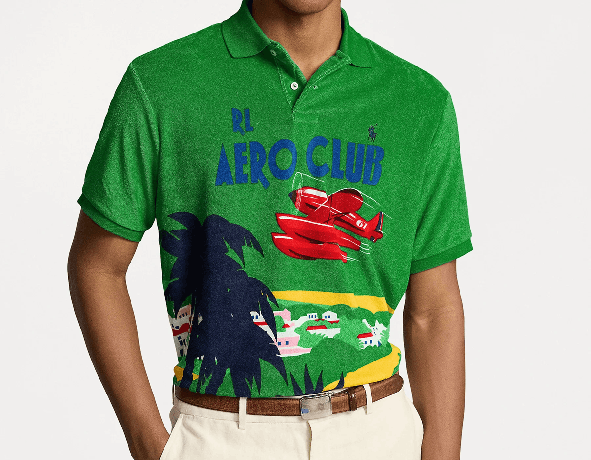 Polo Ralph Lauren Polo Ralph Lauren "Aero Club" Côte d'Azur Poloshirt - L Size US L / EU 52-54 / 3 - 3 Thumbnail