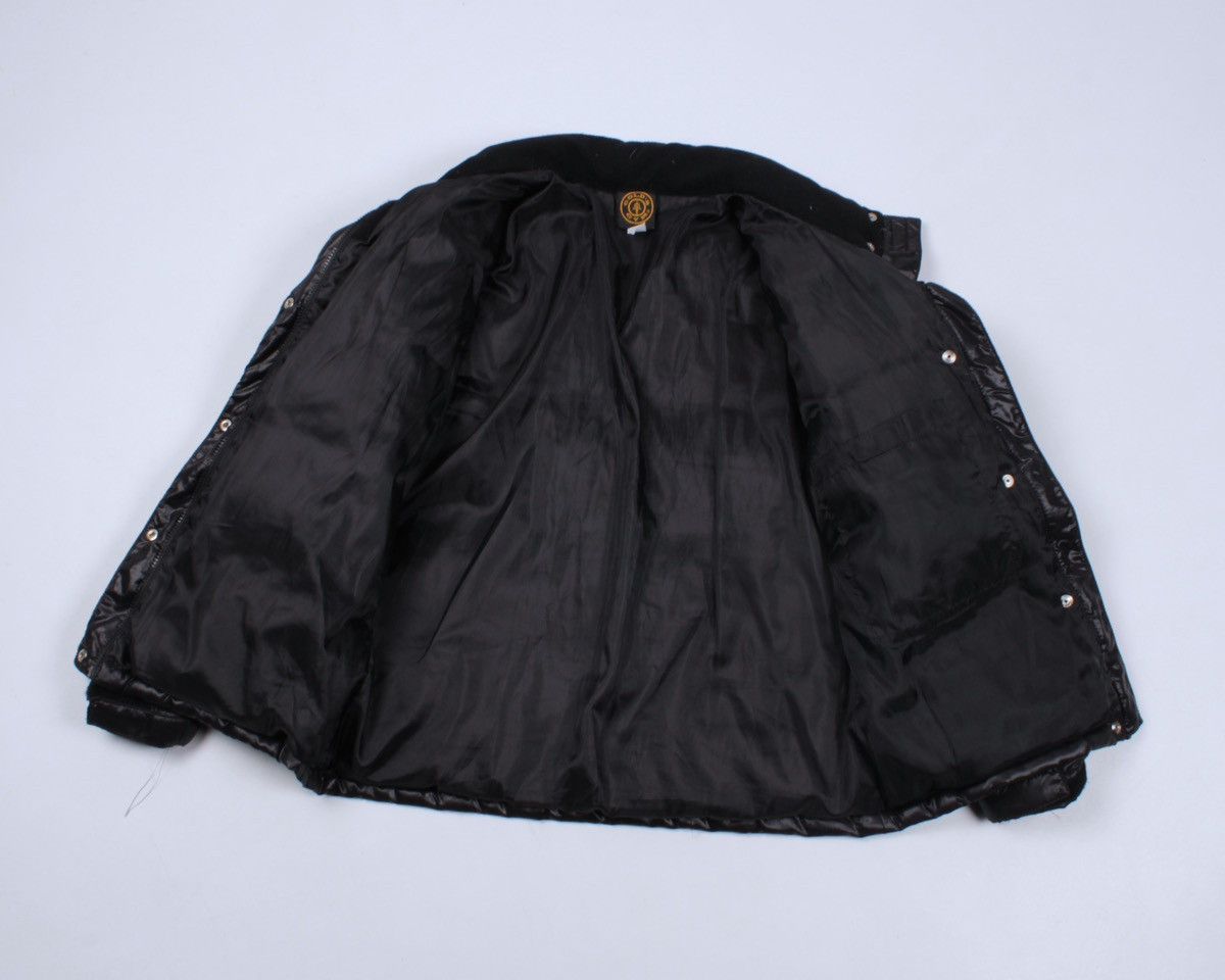 Vintage GOLDS GYM Down Black Puffer Jacket Size M / US 6-8 / IT 42-44 - 14 Thumbnail