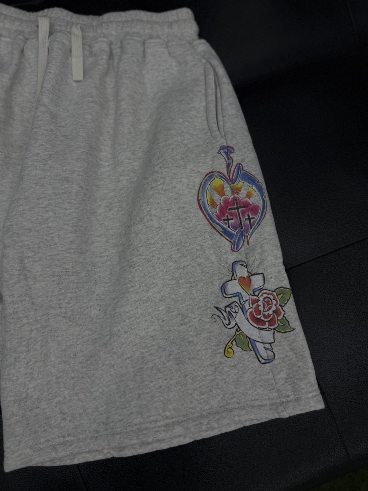 Other We Are Righteous Grey Cotton Shorts Size S (NEW) Size US 29 - 2 Thumbnail