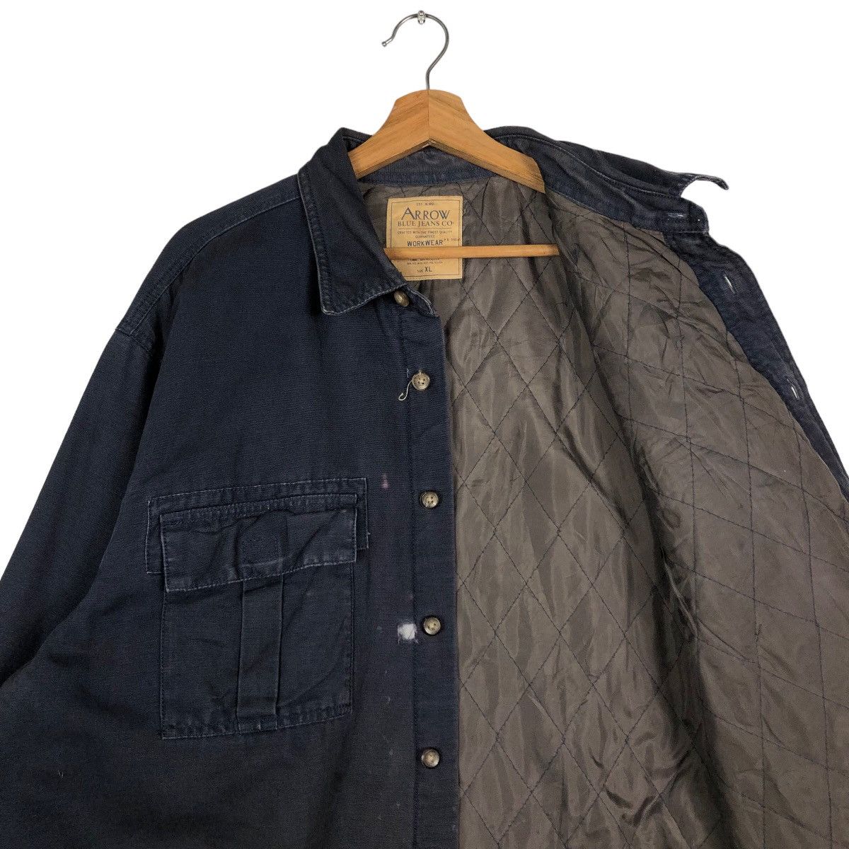 Japanese Brand 🔥Vintage Worker Sun Faded Design Arrow Cargo Pocket Japan Size US XL / EU 56 / 4 - 11 Thumbnail