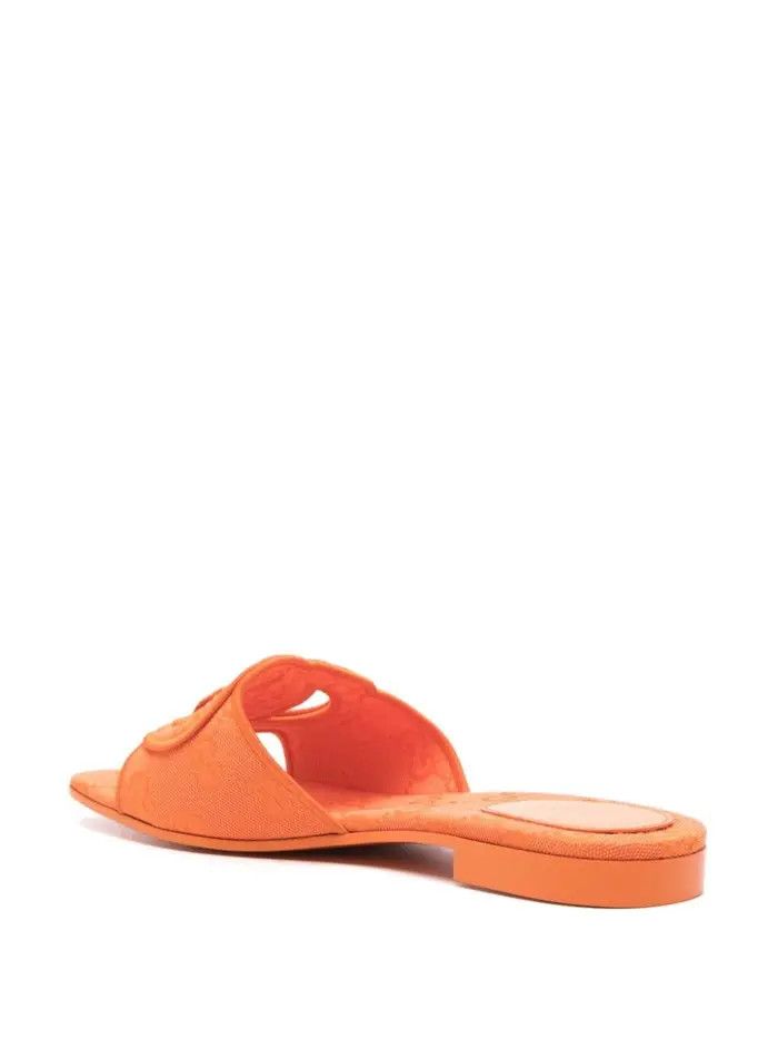 Gucci o1loc1c0226 Interlocking G Slide Sandals in Orange Size US 5 / IT 35 - 3 Thumbnail