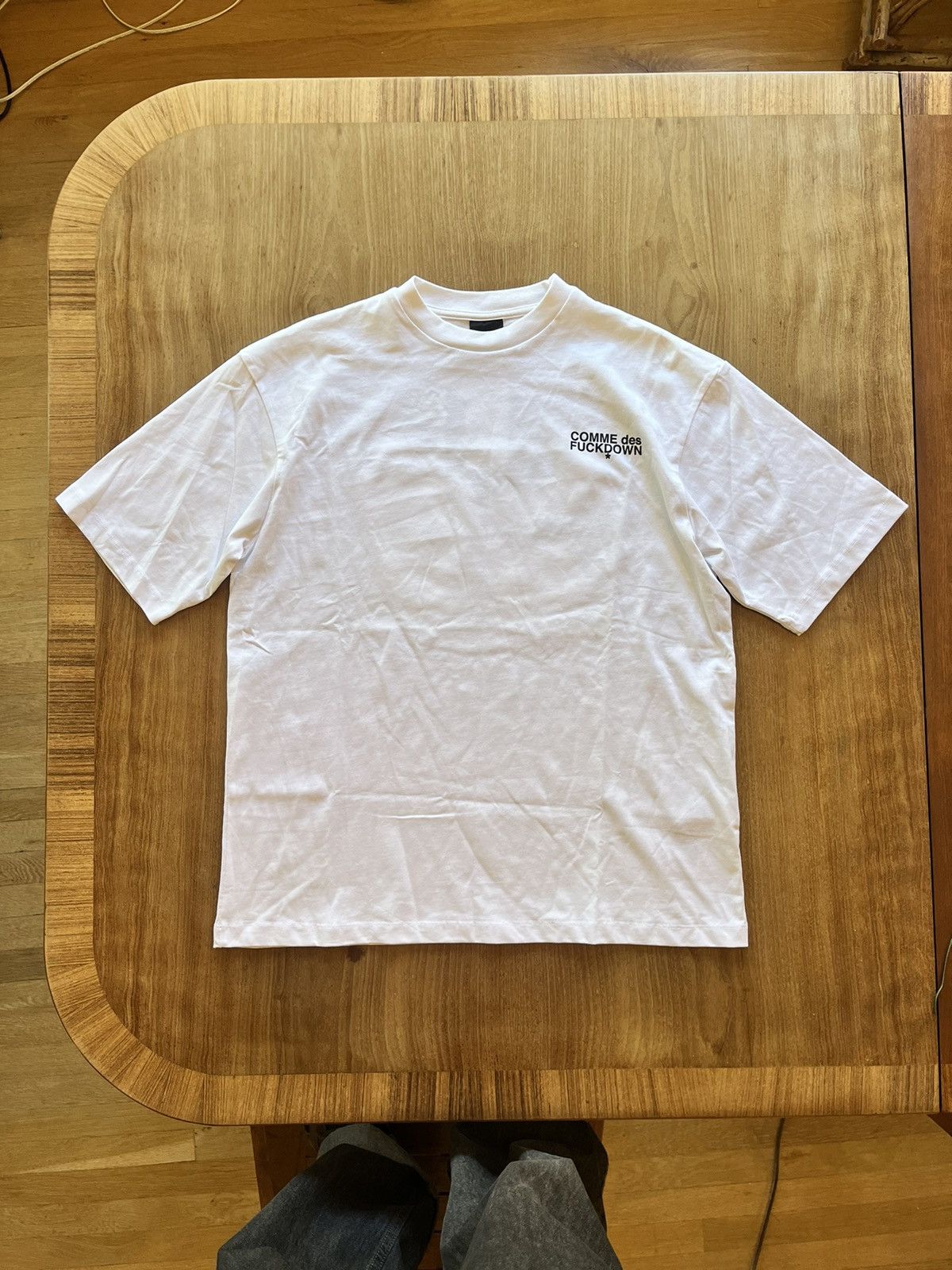 lil baby COMME des FUCKDOWN Tシャツ ベージュ lil baby COMME des FUCKDOWN Tシャツ ベージュ - メルカリ