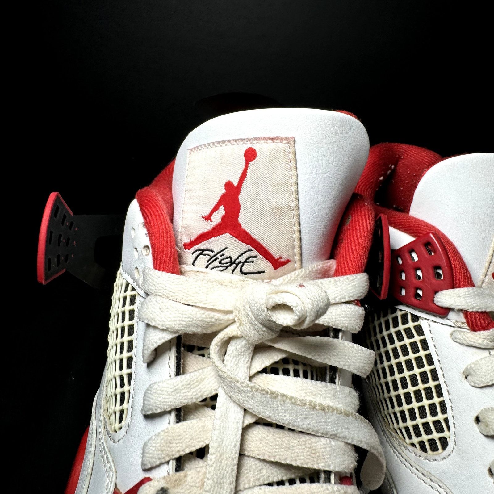 Jordan Brand × Nike Size 10.5 - Air Jordan 4 Retro OG Fire Red 2020 Men's Shoes Size US 10.5 / EU 43-44 - 5 Thumbnail
