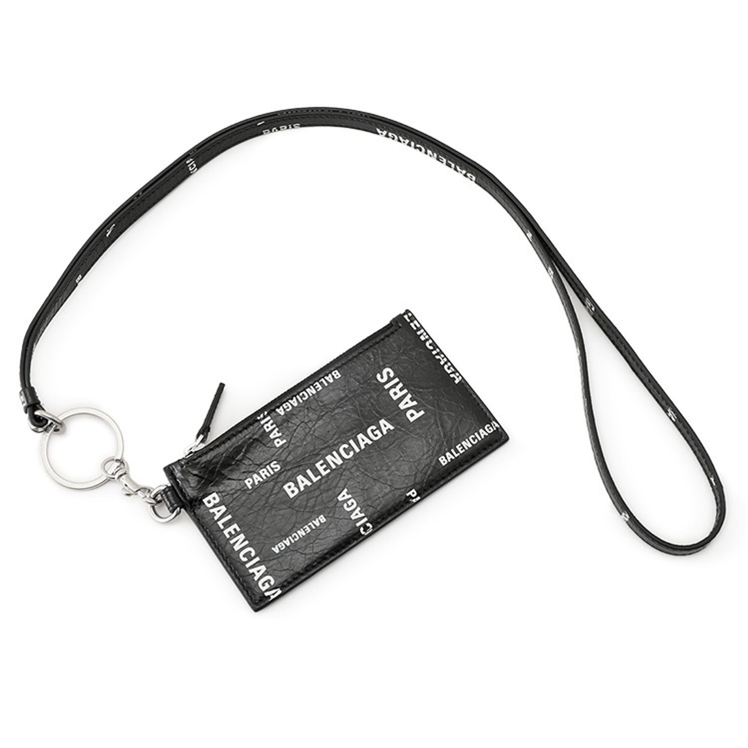Balenciaga o1bcso1str1024 Size: OS / Cash Card Case On Keychain Paris Size ONE SIZE - 3 Thumbnail