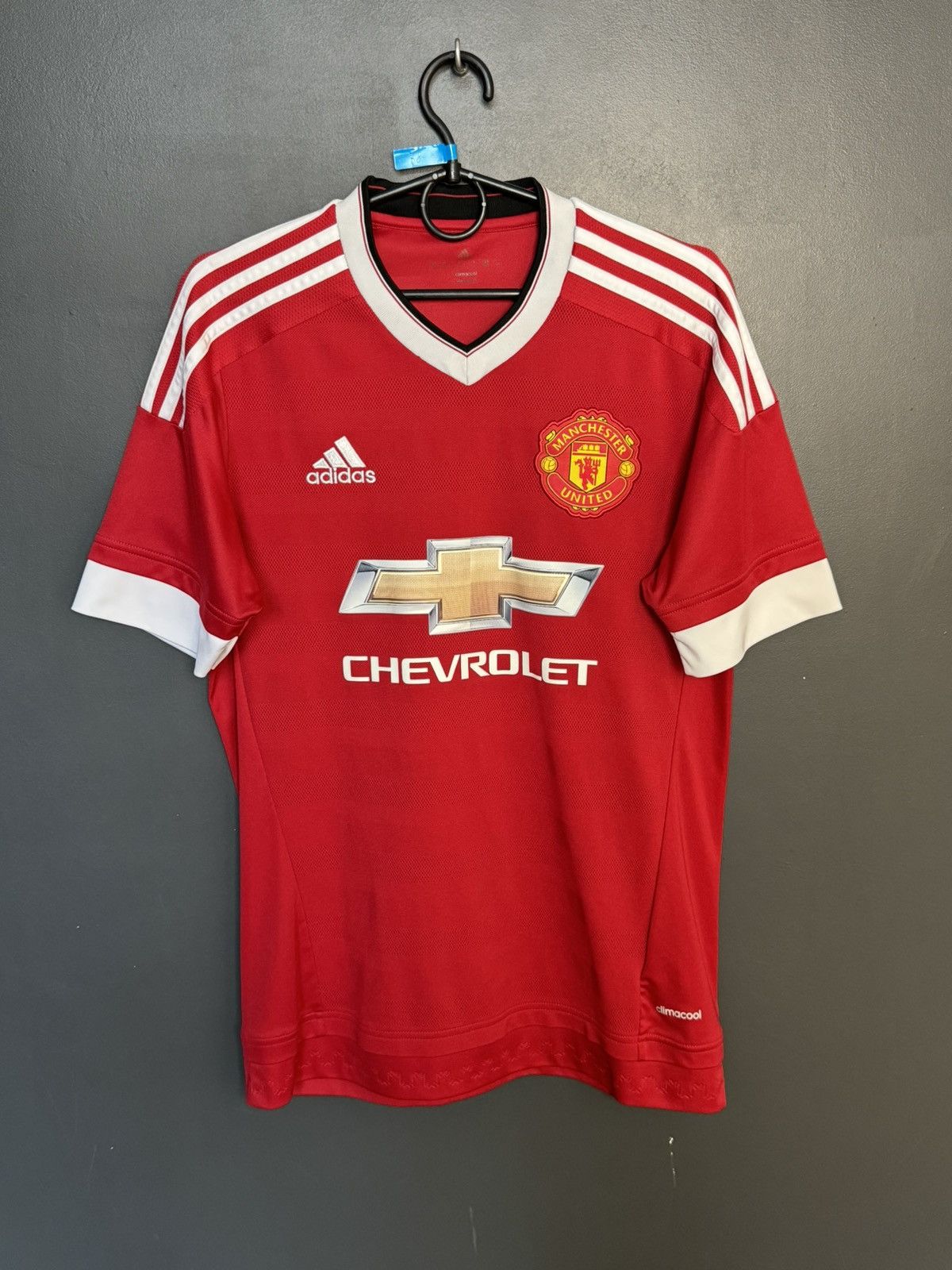Adidas Manchester United 15/16 Home Rooney Football Jersey Size US S / EU 44-46 / 1 - 2 Thumbnail