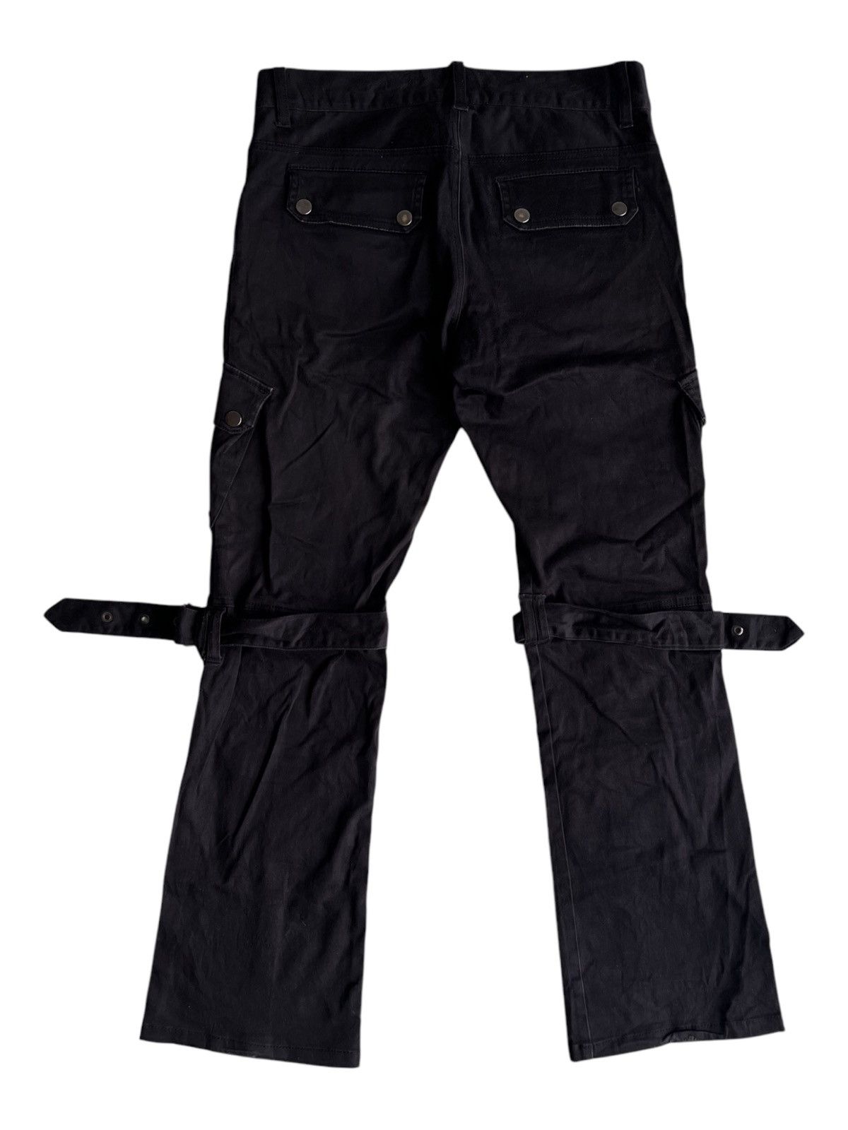 Roen SD 🇯🇵 Super Flare Bondage Strap Parachute Stretch Pant Size US 31 - 5 Thumbnail