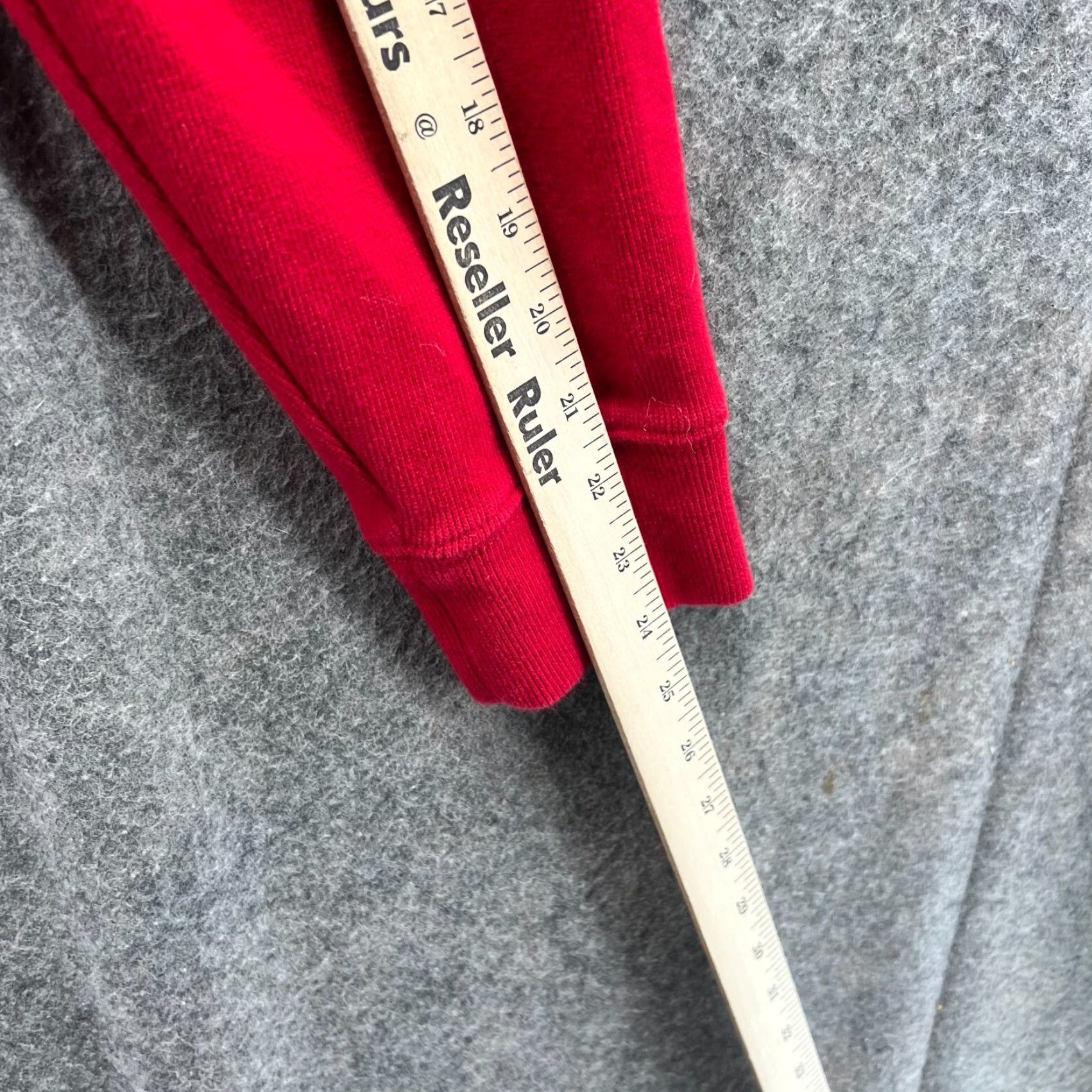 Polo Ralph Lauren VINTAGE Polo Ralph Lauren Sweater Men Medium Red Pullover Fleece Logo Sweatshirt Pony Size US M / EU 48-50 / 2 - 5 Thumbnail