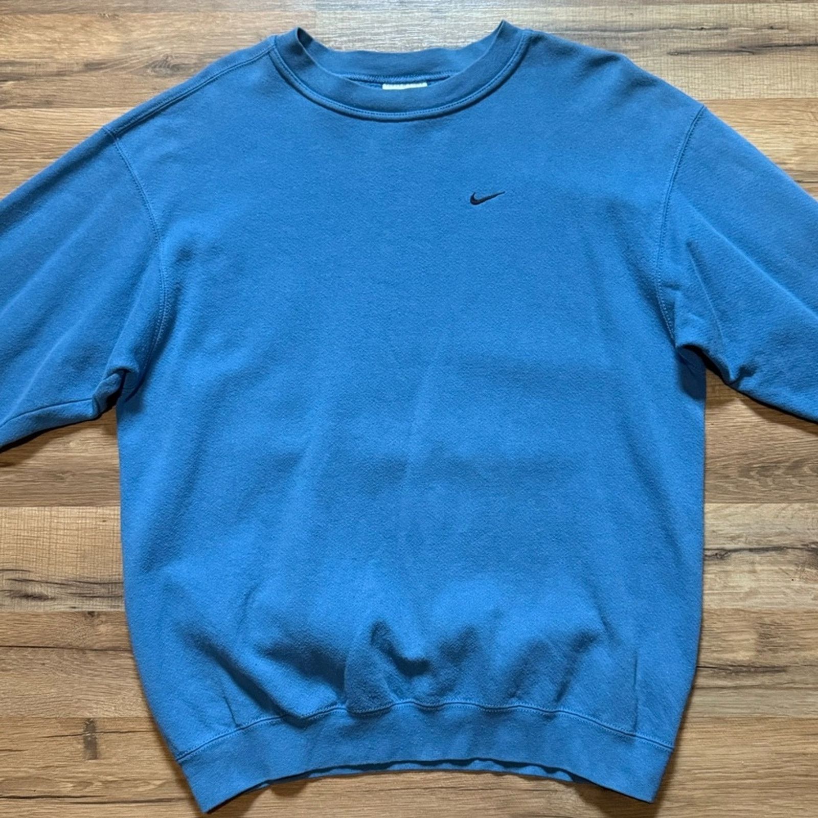 Nike 90s Nike Solo Swoosh Crewneck Sweatshirt Size US M / EU 48-50 / 2 - 2 Thumbnail