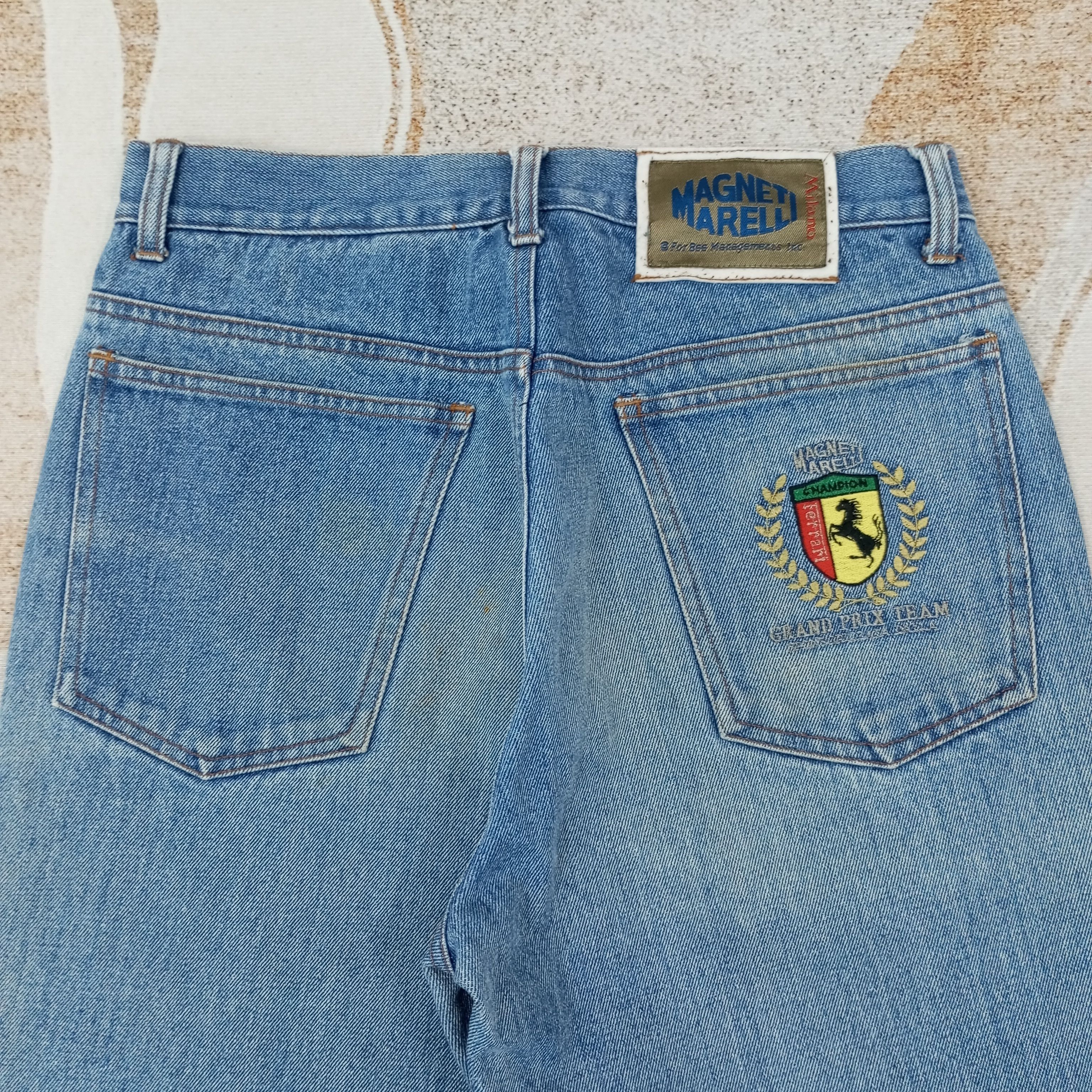 Ferrari Ferrari Magneti Marelli Jeans c235n24 Size US 29 - 2 Thumbnail