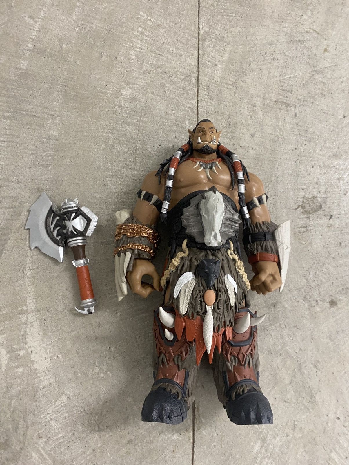 Legendary Goods I’m World of WarCraft Durotan 18 in ActionFigure W Axeo Size ONE SIZE - 1 Thumbnail