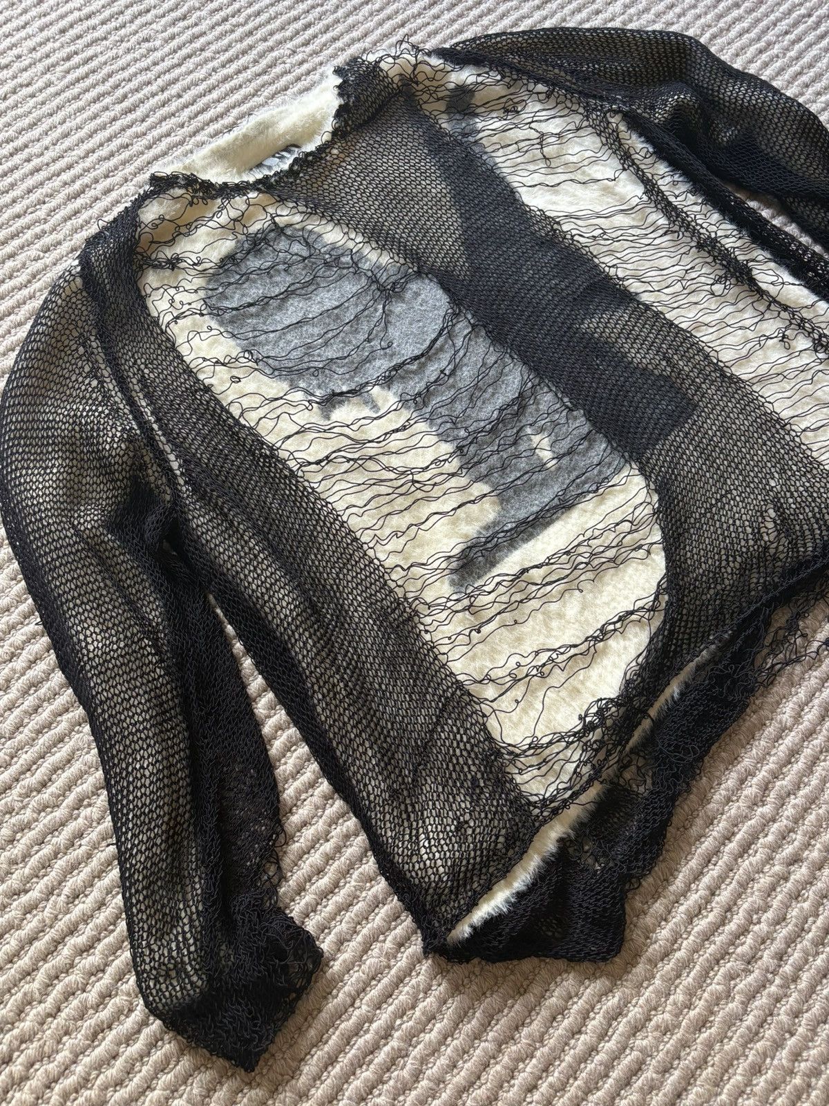 Designer Ranger Cartel FW 21 Knit Sweater / Double Layer Knit Size US L / EU 52-54 / 3 - 2 Thumbnail