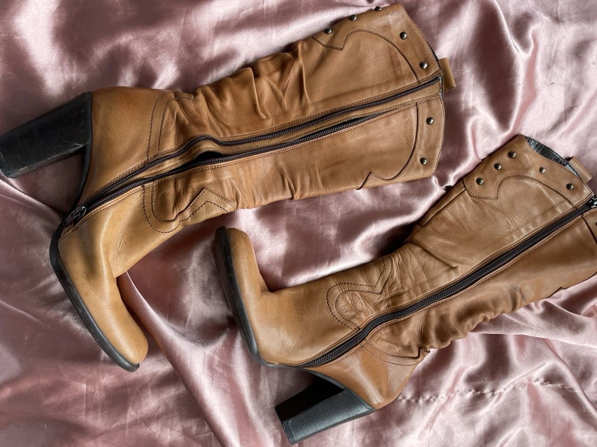 Vintage Vintage leather boots Size US 5.5 / IT 35.5 - 11 Thumbnail