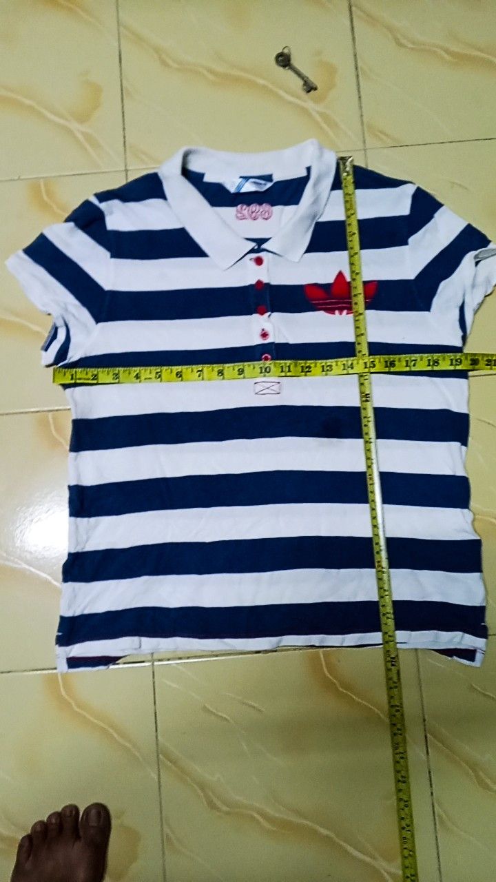 Adidas VTG Japan adidas stripe women Size L / US 10 / IT 46 - 1 Thumbnail