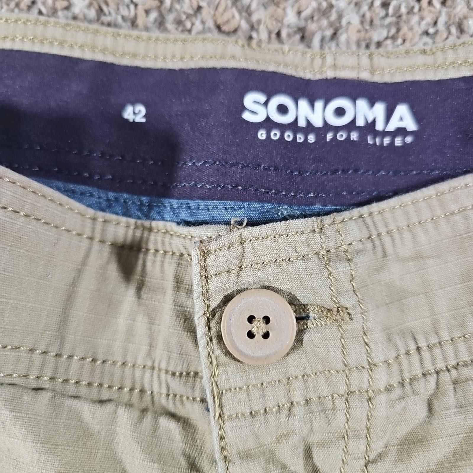 Sonoma Sonoma 42 Flexwear Ripstop Cargo Shorts Size US 42 / EU 58 - 3 Thumbnail