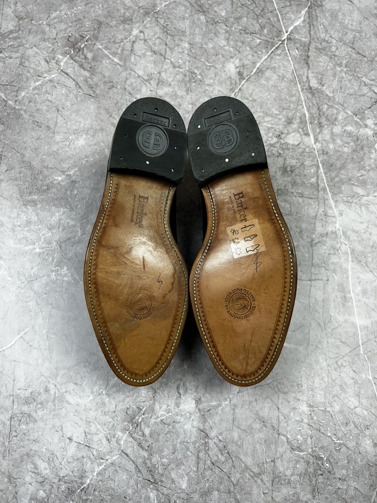 Barker BARKER Leather Derby Made in England Size US 8 / EU 41 - 9 Thumbnail