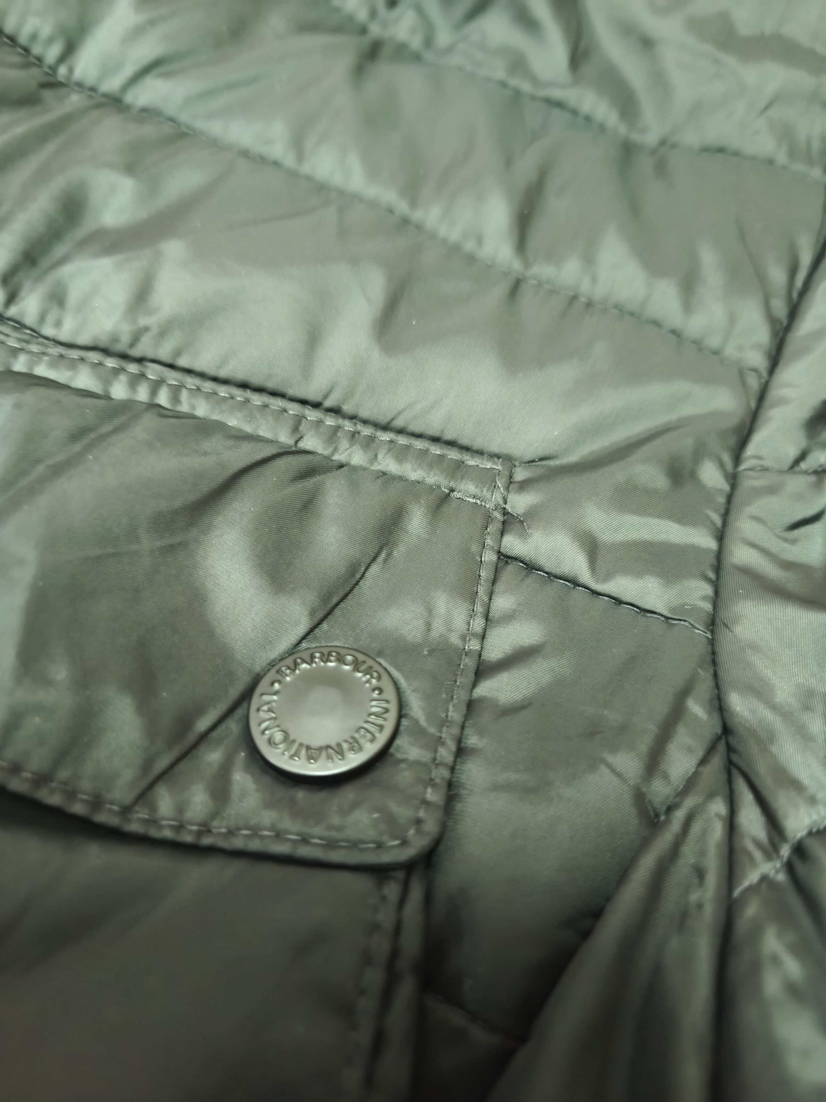 Barbour Barbour International Ouston Hooded Quilted Jacket Size US XXL / EU 58 / 5 - 8 Thumbnail
