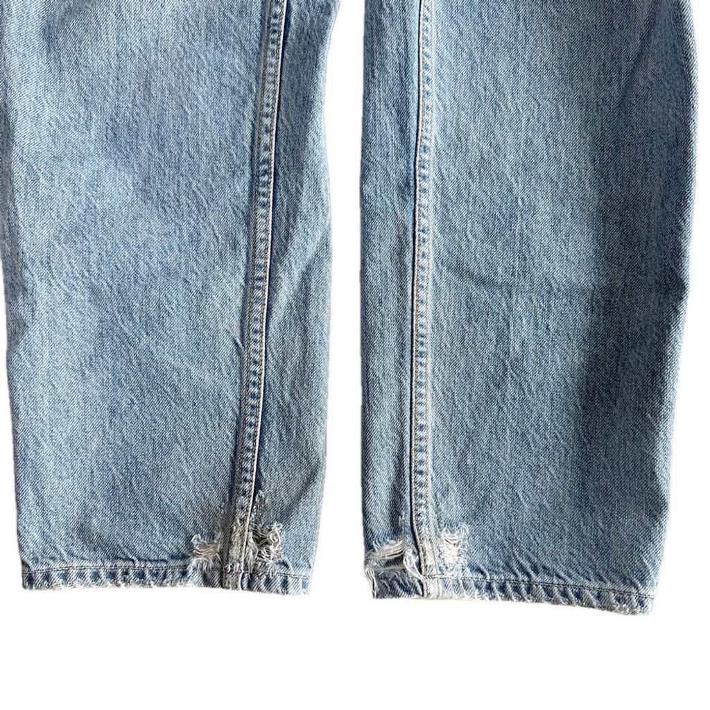 GRLFRND GRLFRND Devon Distressed HR Straight Crop Jeans Size 29 Size 29" - 9 Thumbnail