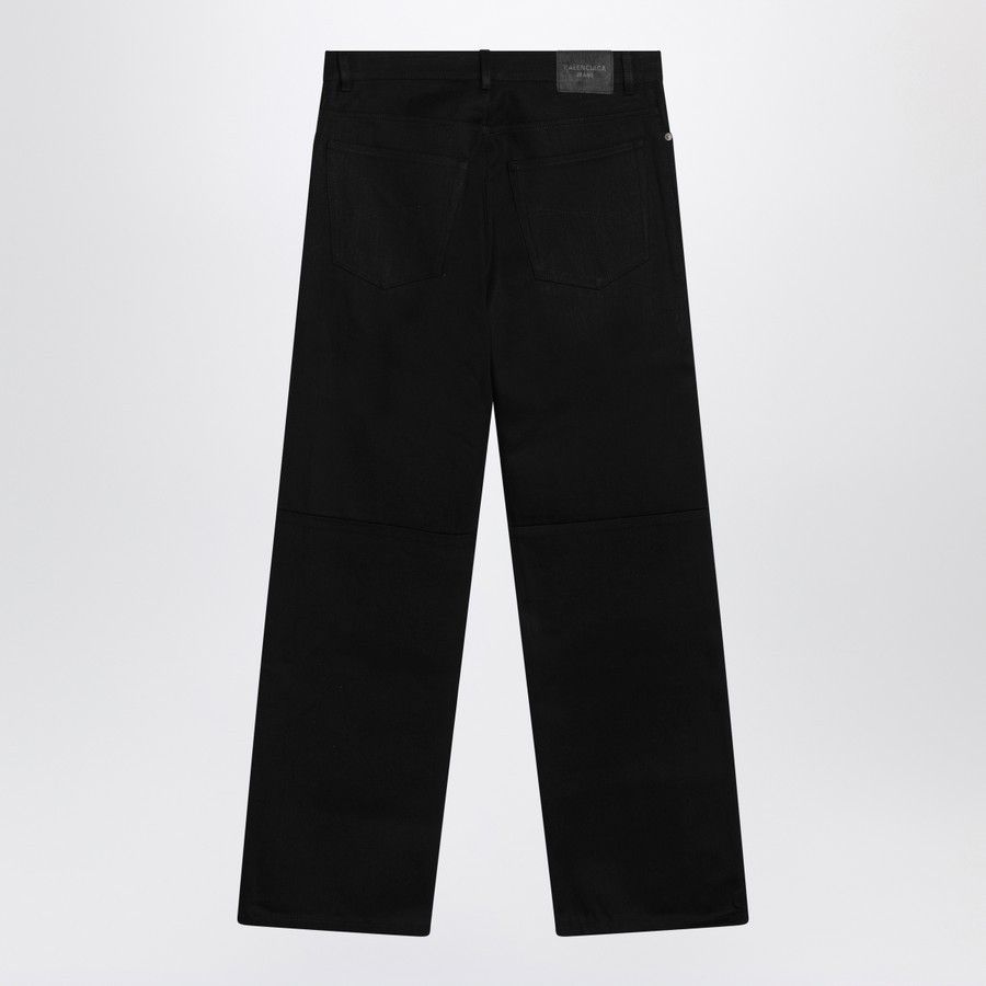 Balenciaga o1d2blof0226 Cotton Denim Jeans in Black Size US 31 - 2 Thumbnail