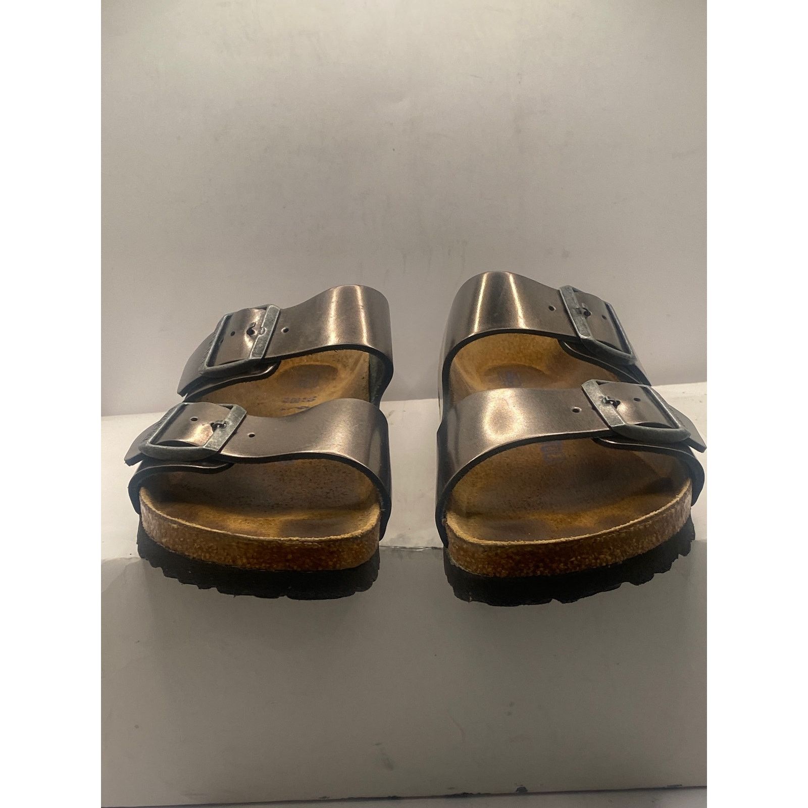 Birkenstock Birkenstock Arizona Sandal -EU 39/ 8.5 Metallic Anthracite Size US 8.5 / IT 38.5 - 2 Thumbnail