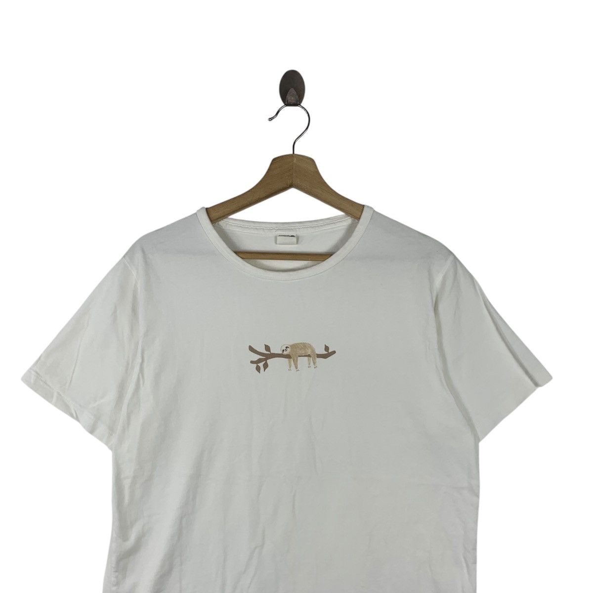 GRN GRN TOKYO DESIGN Sloth Laziness Illustration Tee Shirt Size L / US 10 / IT 46 - 2 Thumbnail