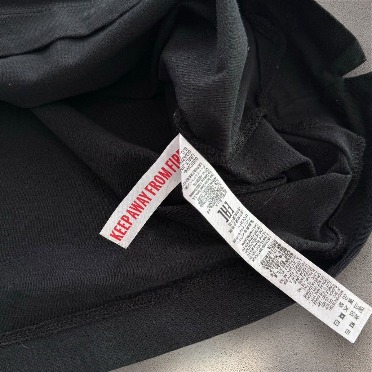 Diesel × Vintage DIESEL Y2K BLACK LONG HOODIE Size M / US 6-8 / IT 42-44 - 9 Thumbnail