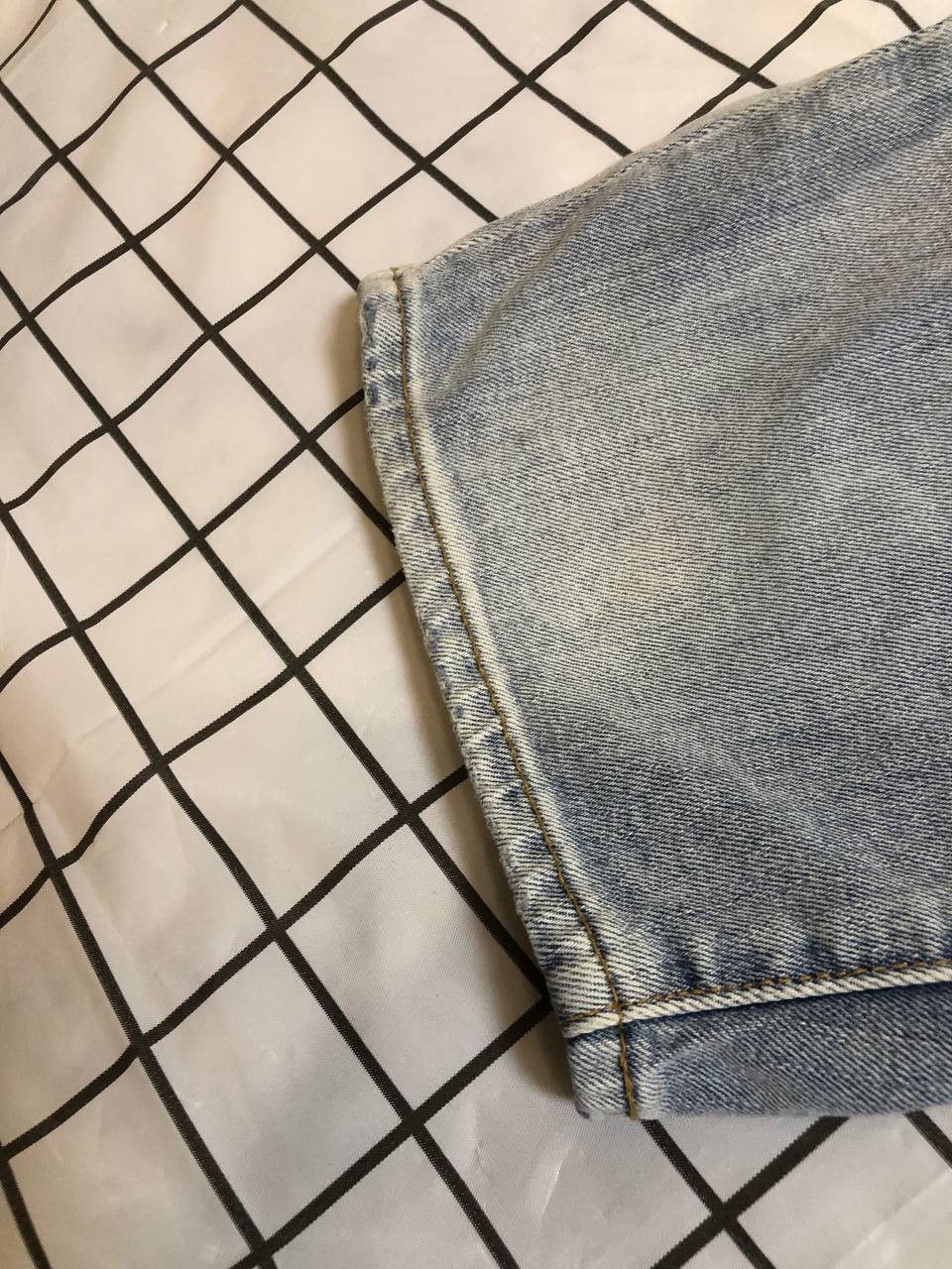 Levi's Levi's Premium Low Loose Straight Leg Zip Fly Jeans Size US 30 / EU 46 - 5 Thumbnail
