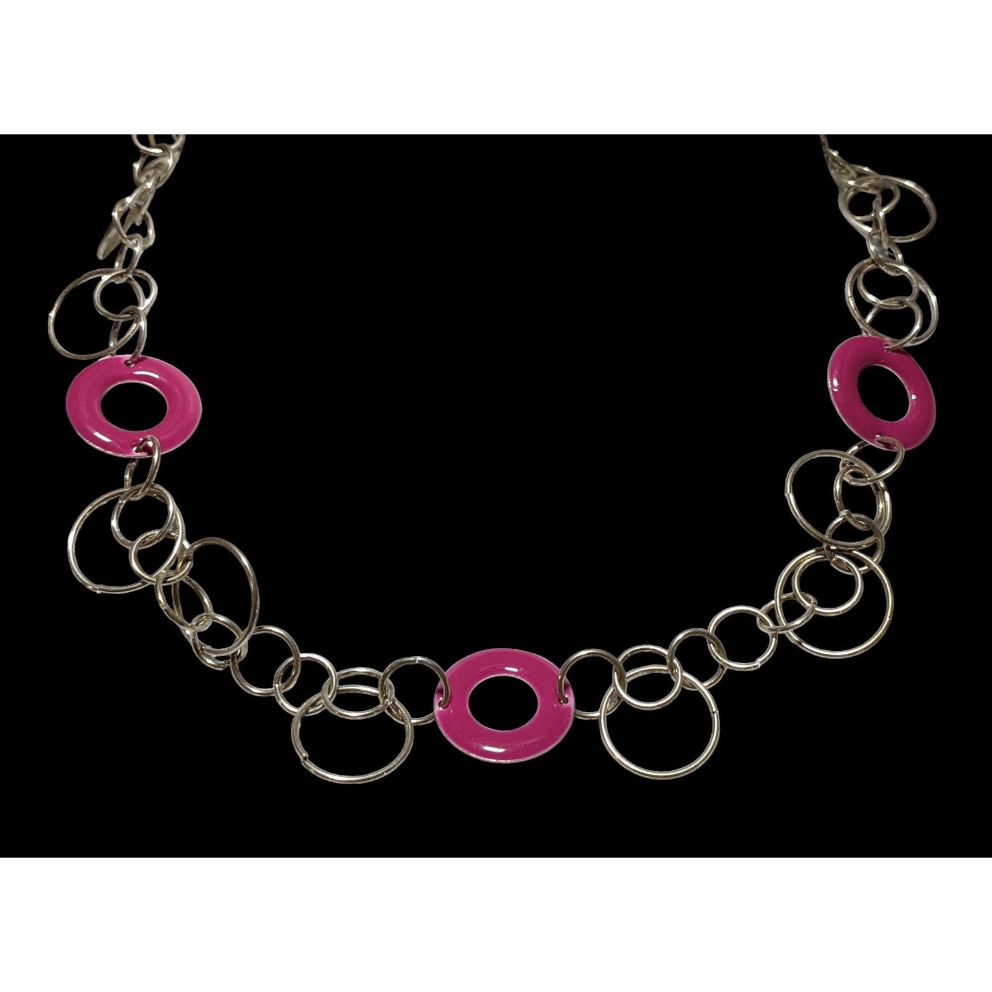 Other Silver And Pink Ring Neckalce Size ONE SIZE - 2 Thumbnail