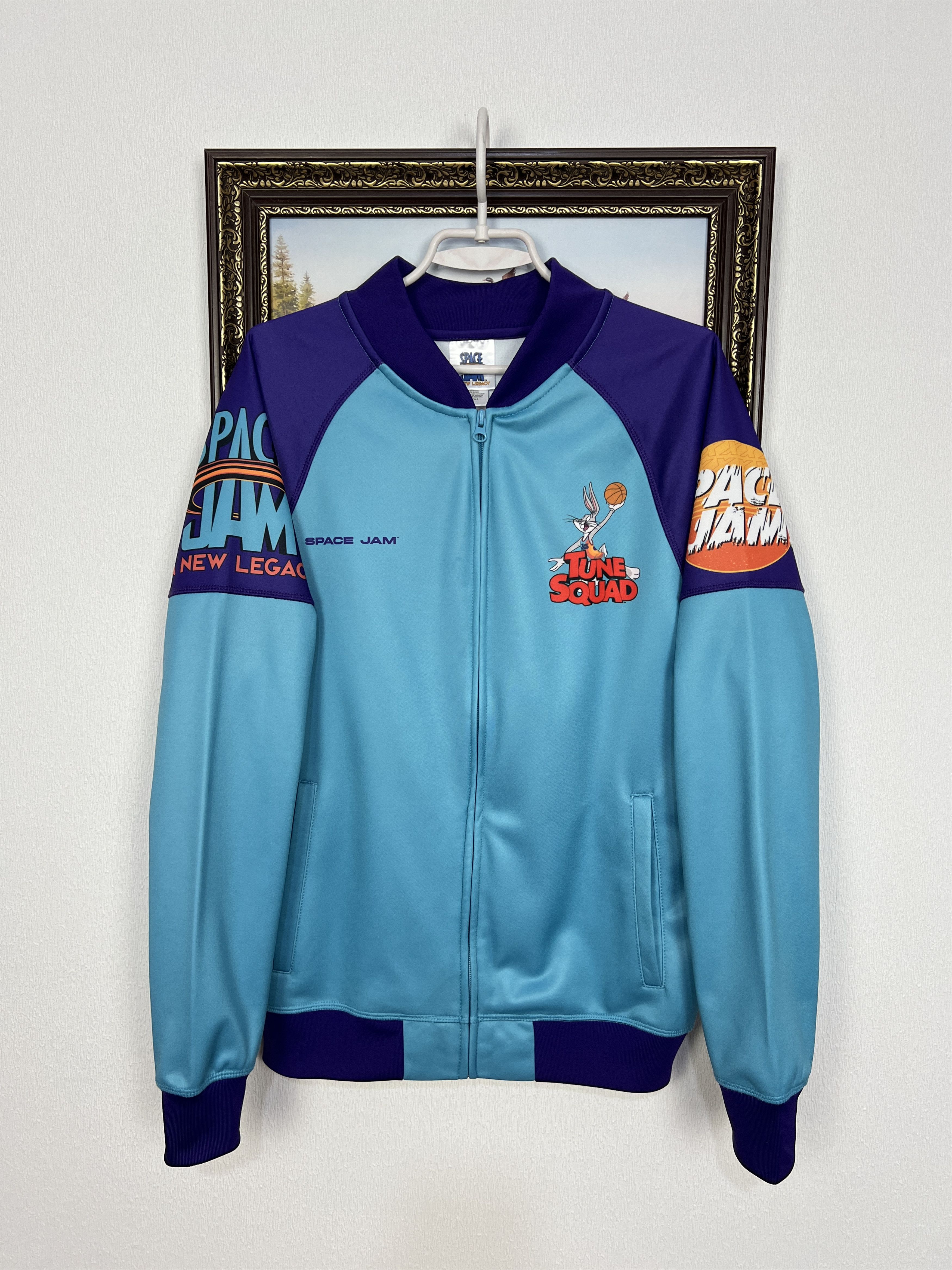 Vintage Space Jam Tune Squad Members Only NBA Blue Jacket Track Top Size US S / EU 44-46 / 1 - 3 Thumbnail